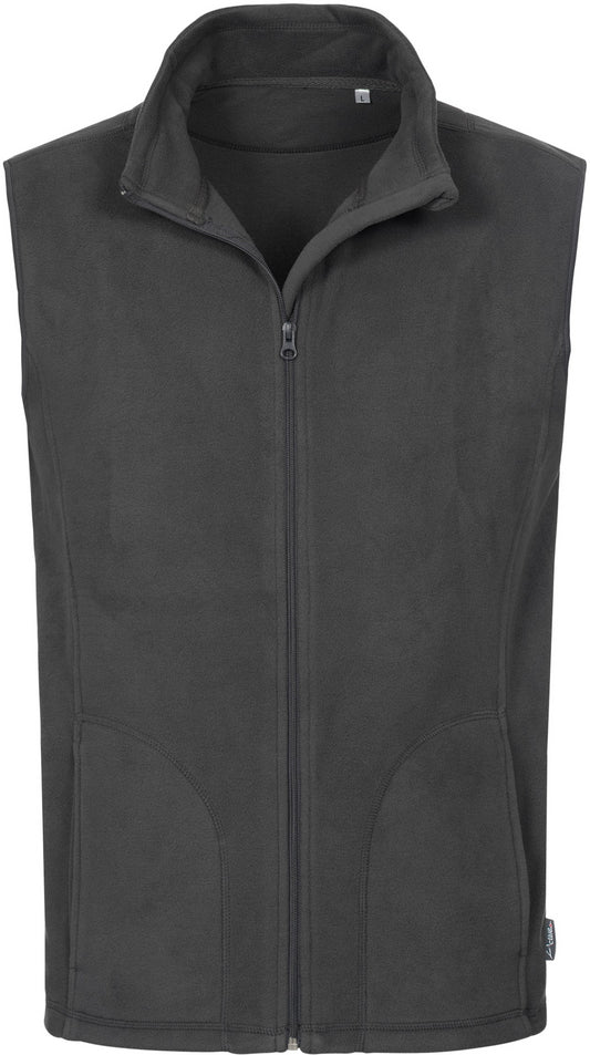 Stedman Active Outdoor Fleece Gilet - Grey Steel