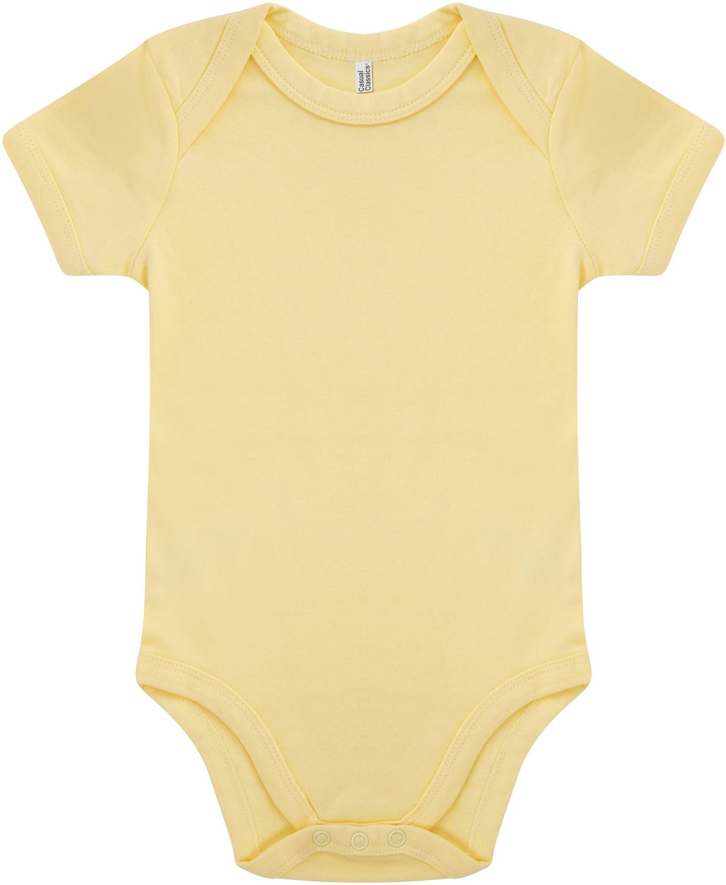 Casual Classic Baby Body Suit - Lemon Yellow