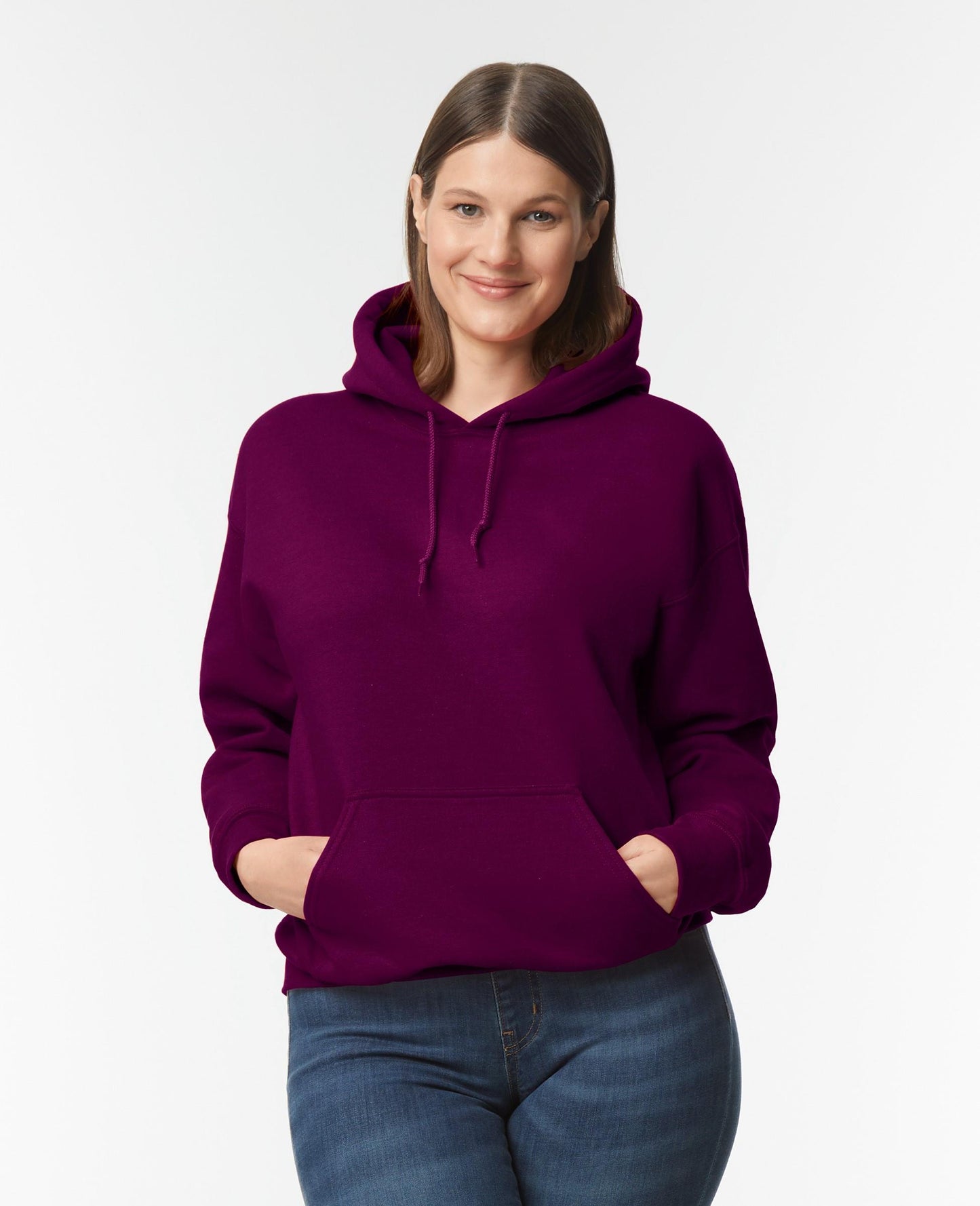 Gildan 50/50 Hood - Maroon