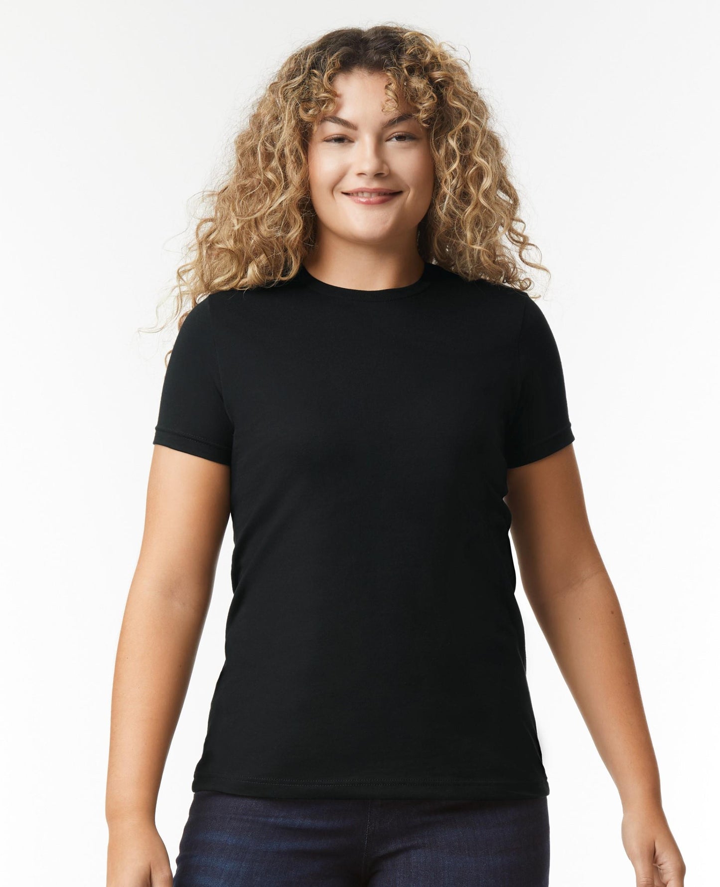 Gildan Softstyle CVC T - Pitch Black