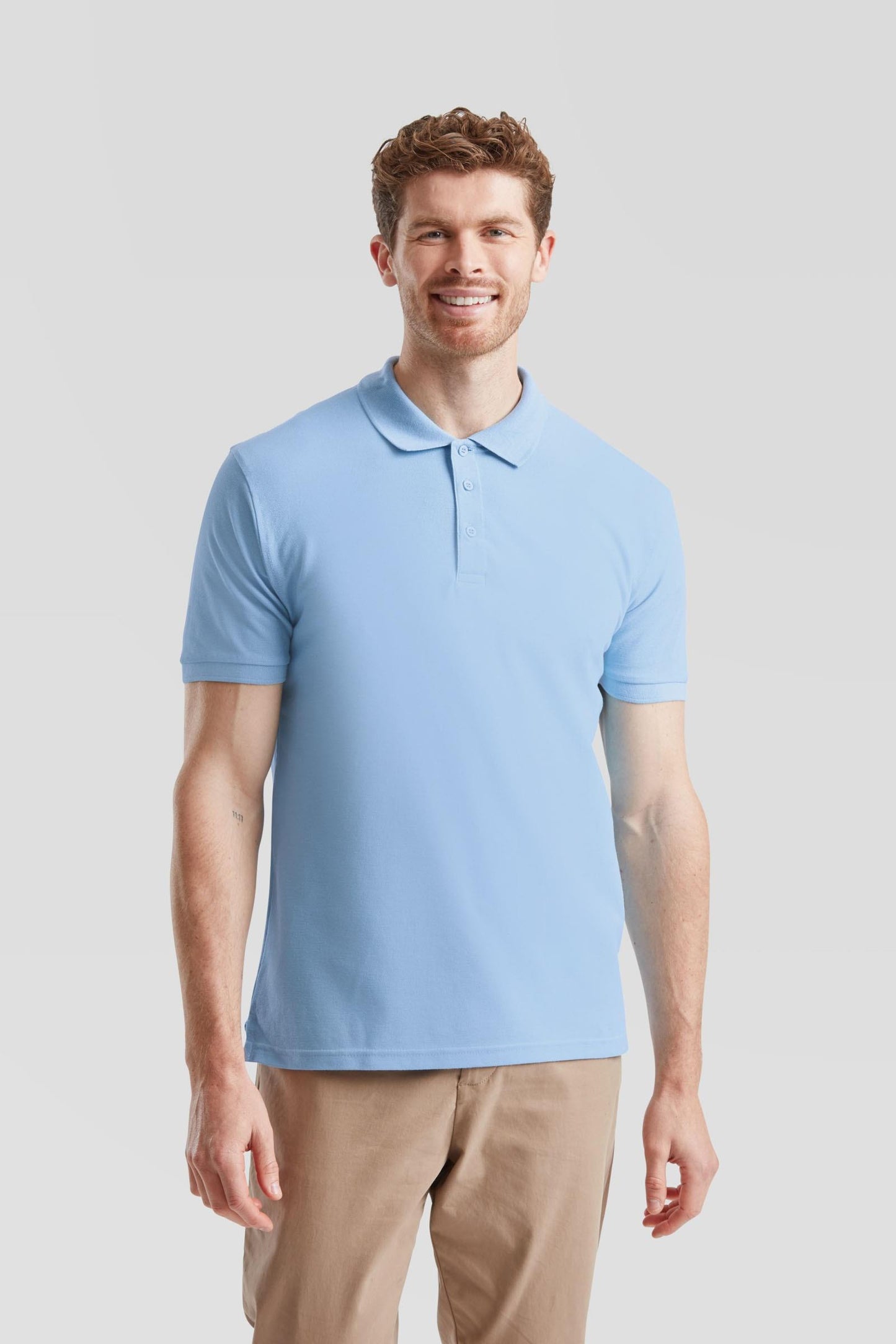 FotL Premium Polo - Sky Blue