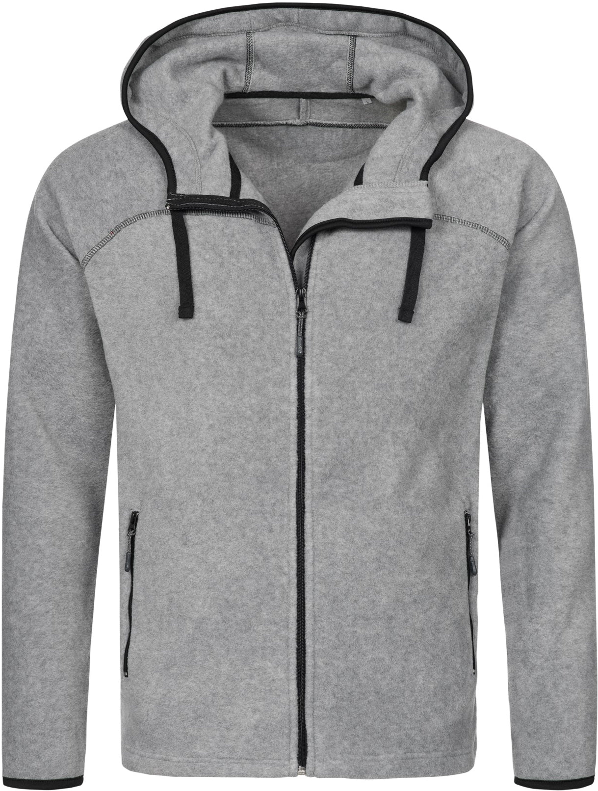 Stedman Active Outdoor Power Fleece Jacket Mens - Heather