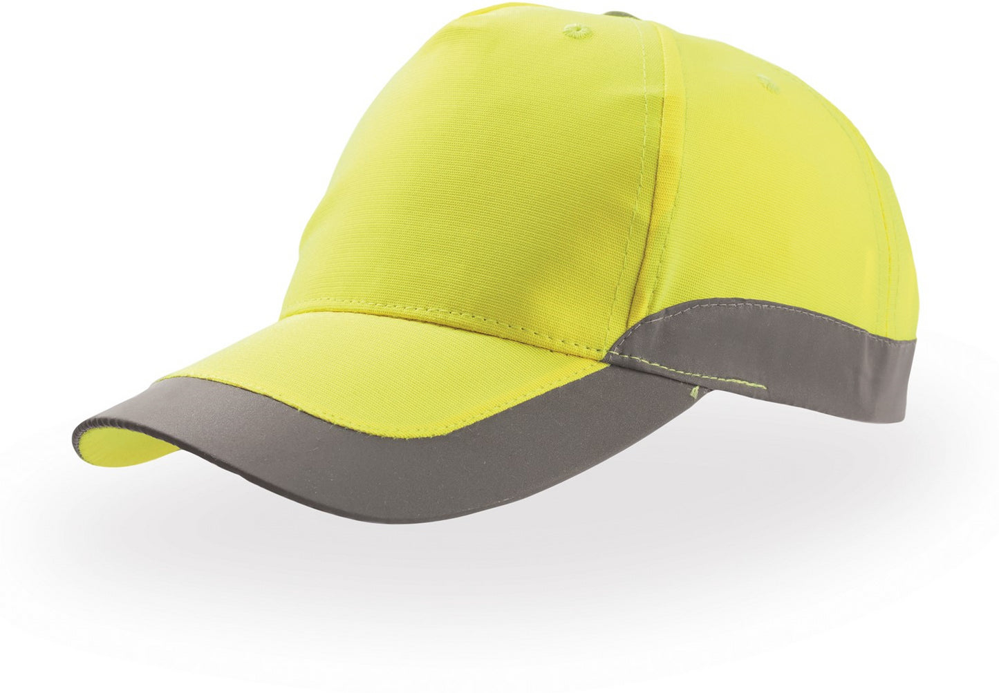 Atlantis Helpy 5 Panel Reflective Cap - Yellow