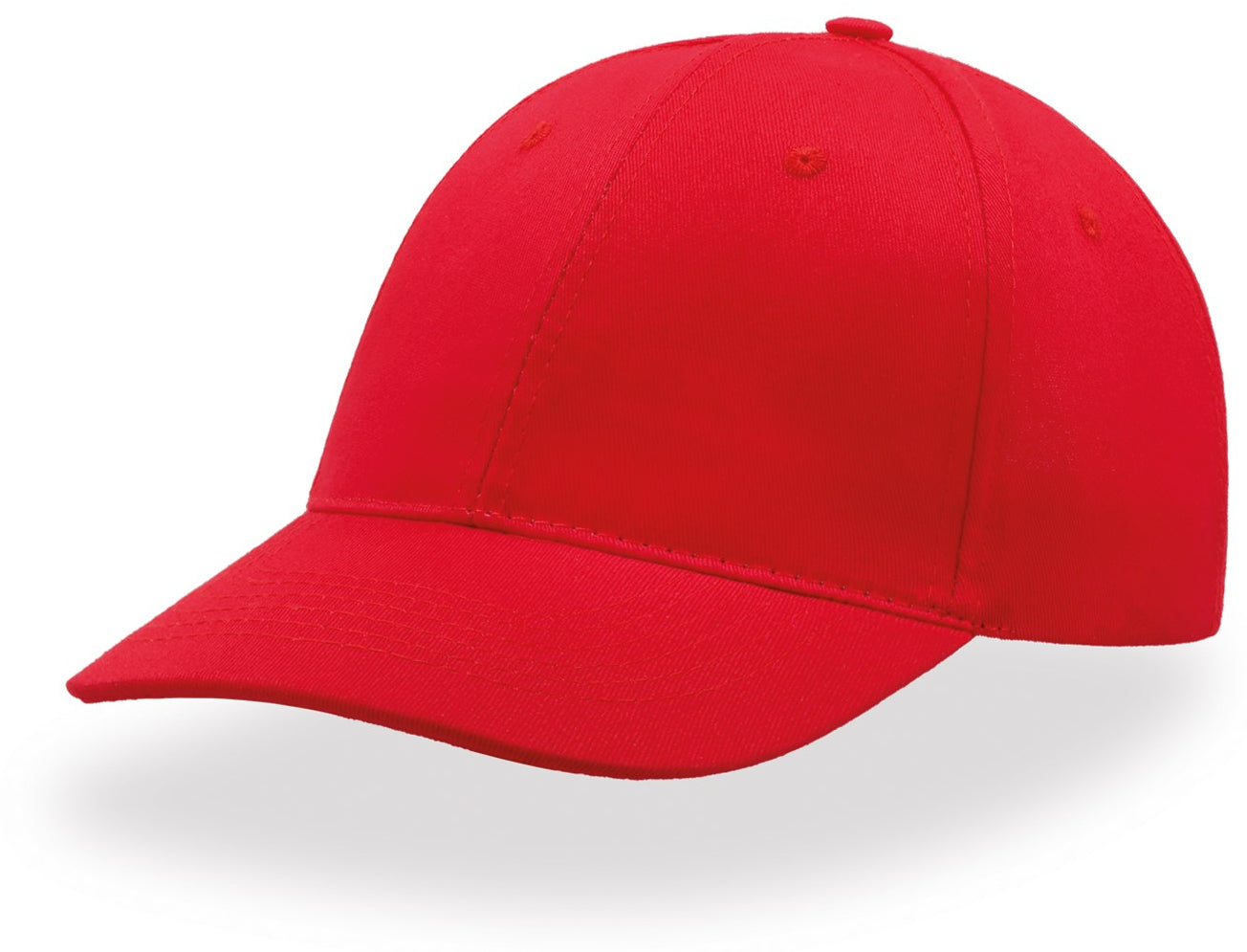 Atlantis Start Six 6 Panel Baseball Cap - Red