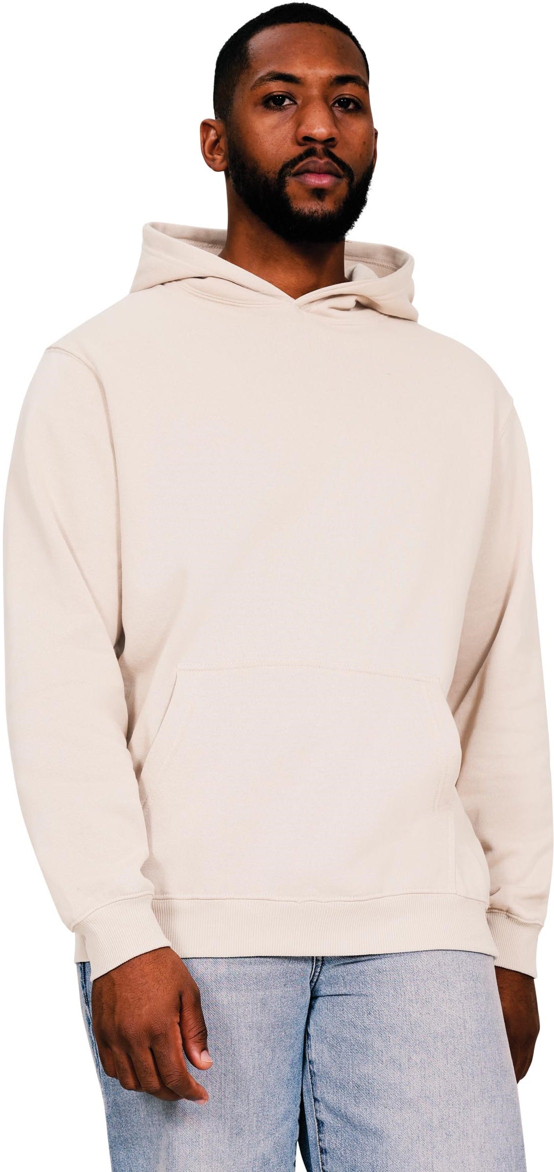 Casual Ringspun Blended 280 Core Hood - Ecru