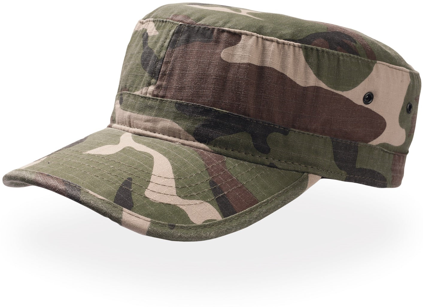 Atlantis Army Military Cap Ripstop Cotton - Camouflage