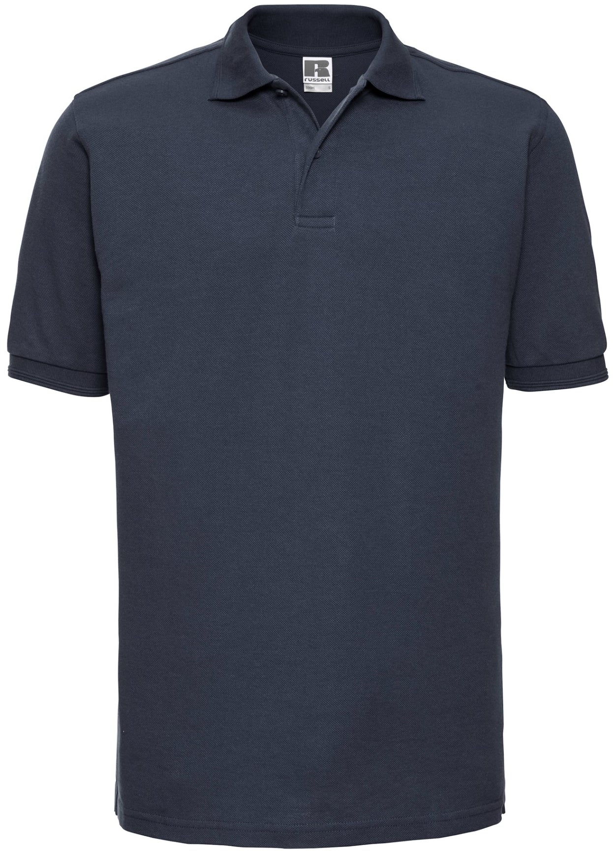 Russell Hardwearing Polycotton Polo Mens - French Navy