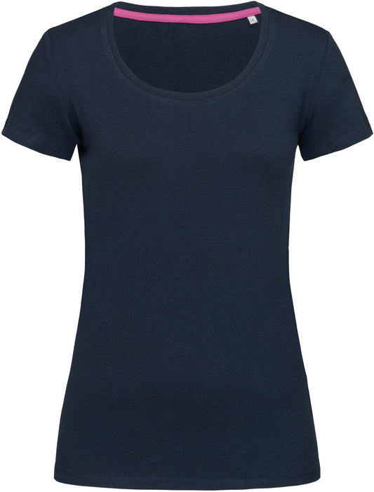Stedman Stars Claire Crew Neck Ladies T - Marina Blue