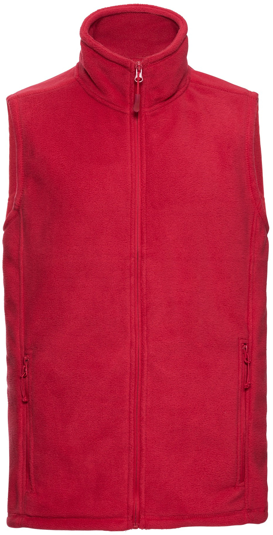 Russell Outdoor Fleece Gilet Mens - Classic Red