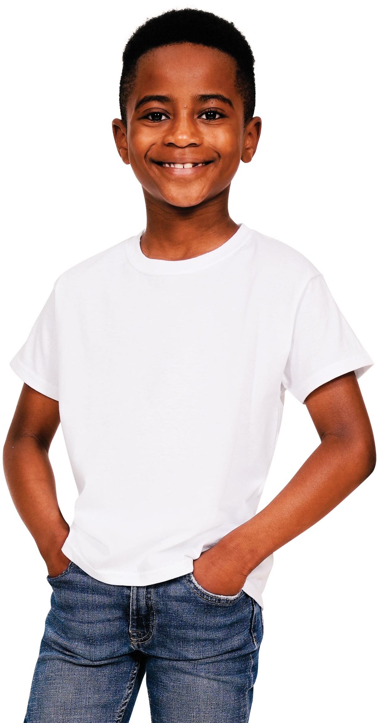 Casual Ringspun Youth Classic T 150 - White