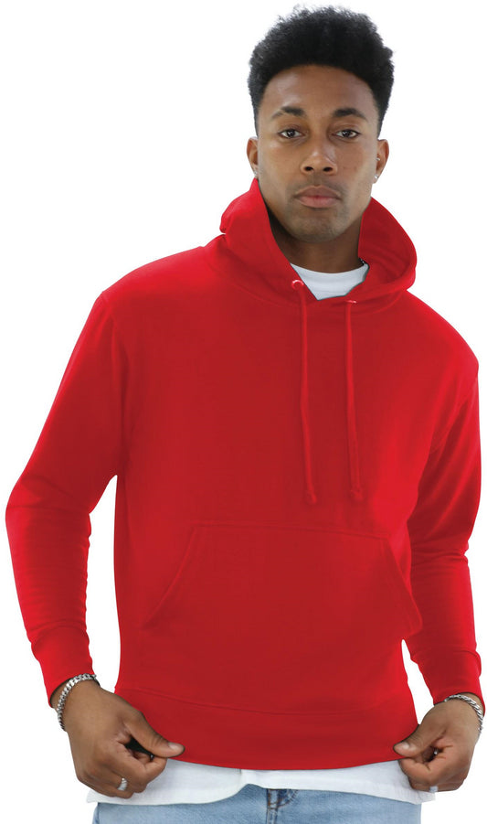 Casual Classic Pullover Hood - Red
