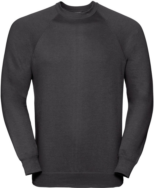 Russell Classic Raglan Sweat - Black