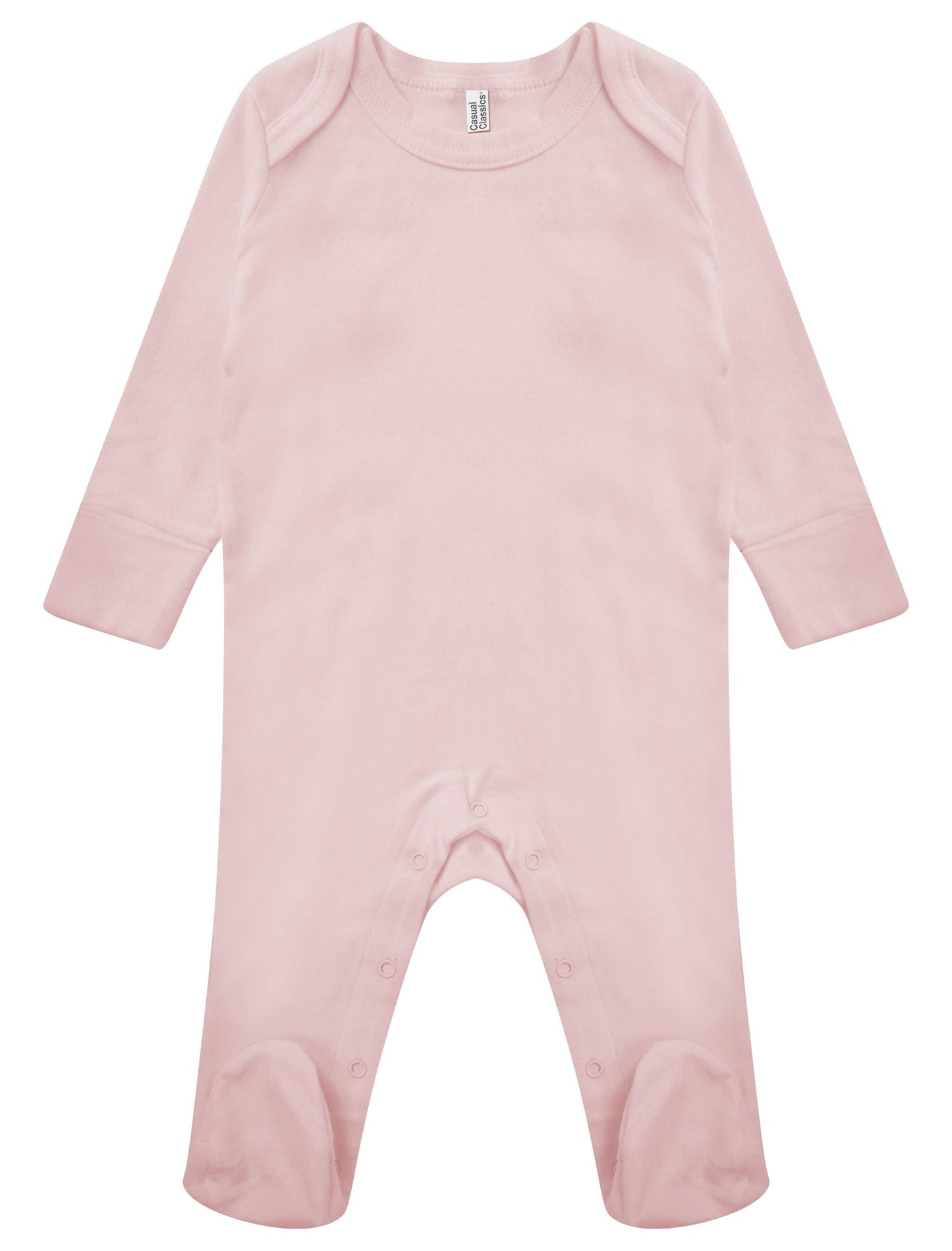 Casual Classic Baby Romper Suit - Light Pink