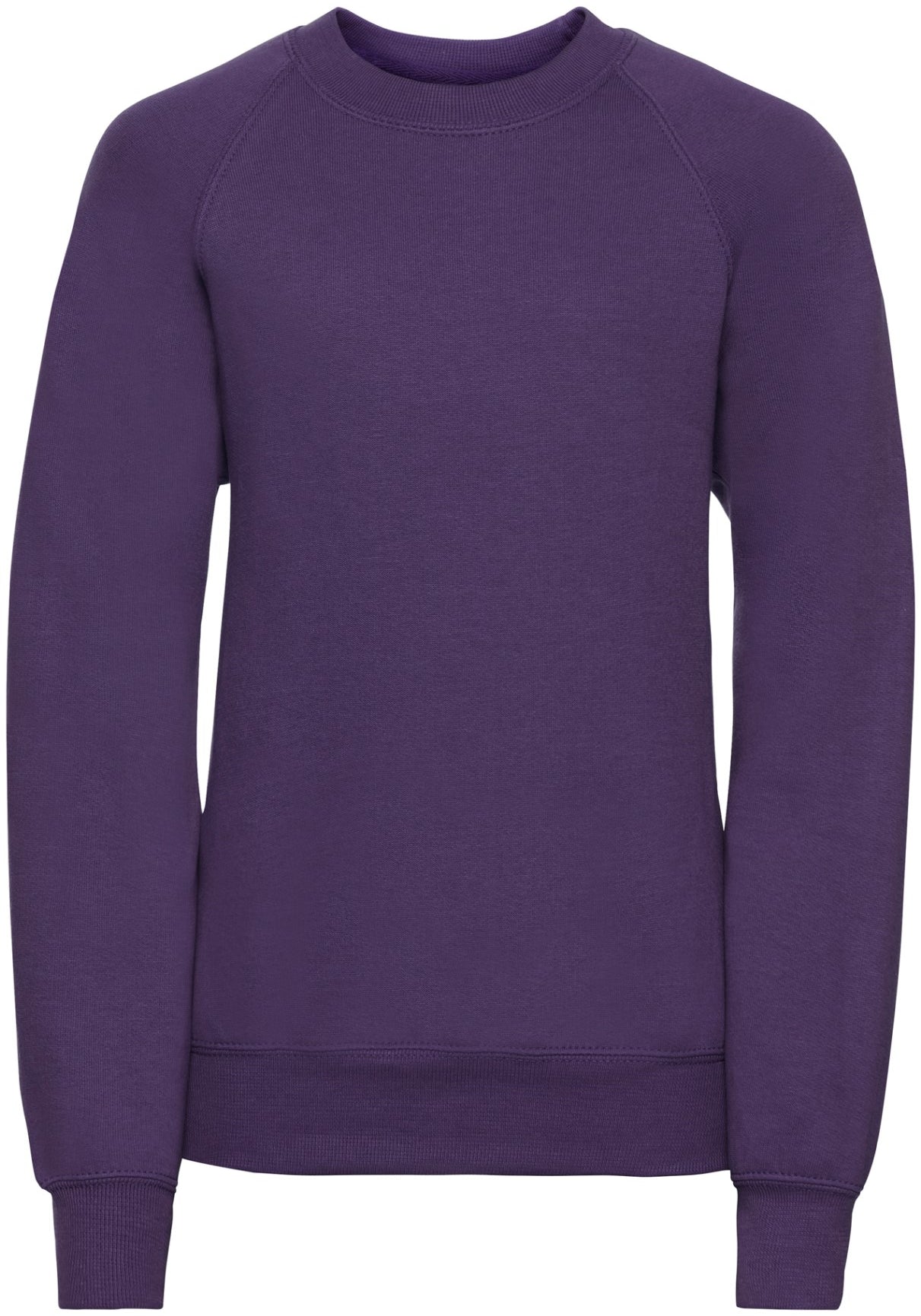 Russell Classic Youth Raglan Sweat - Purple