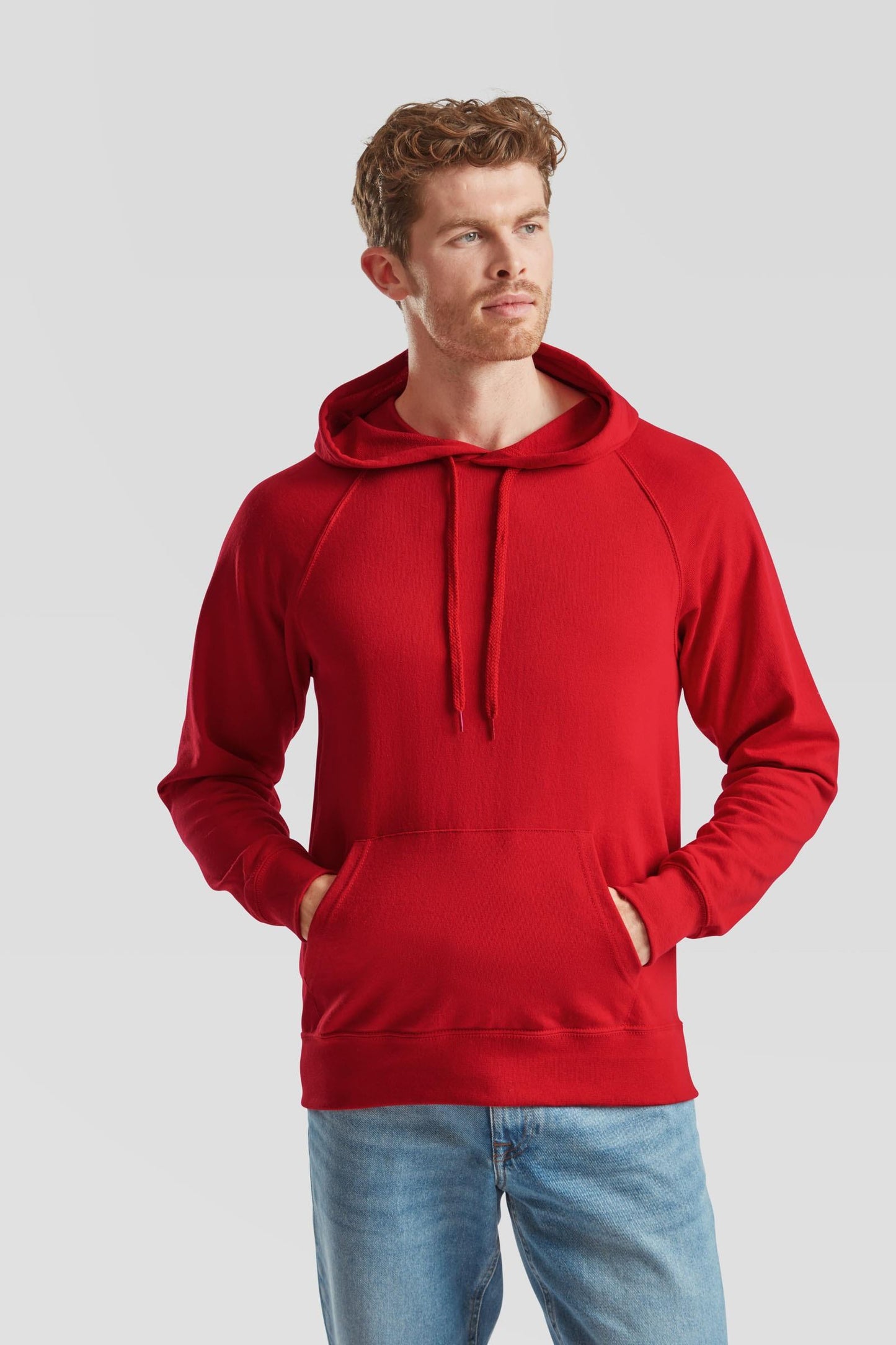 FotL Lightweight Hooded Sweatshirt - Red
