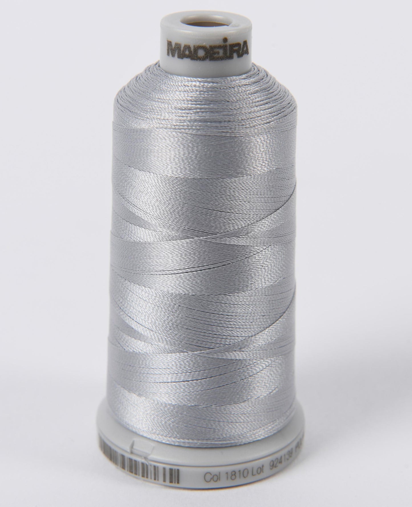 Madeira PolyNeon 40 Thread 1000m - Silver Grey 1810