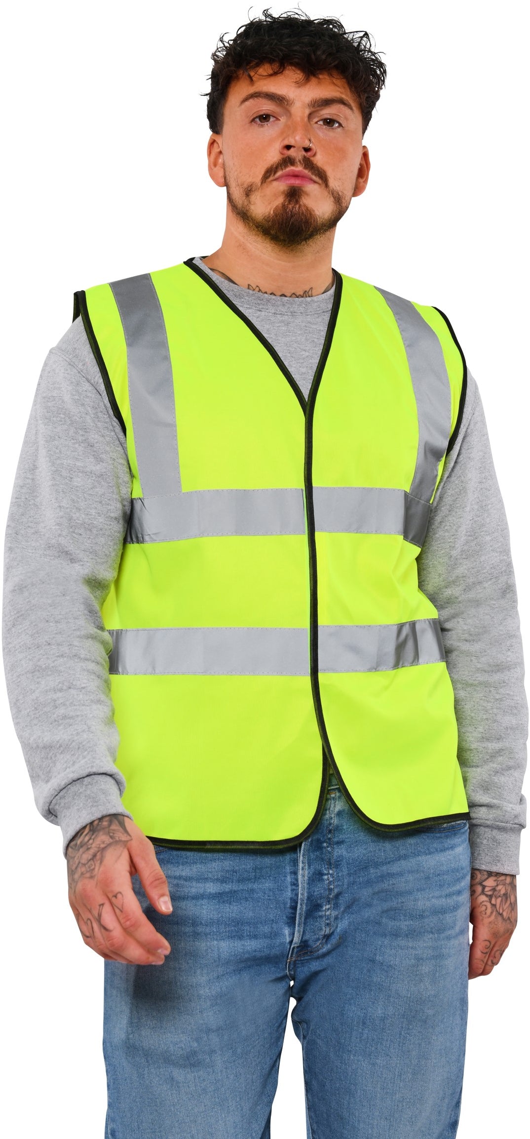 Warrior Hi Vis Waistcoat - Saturn Yellow