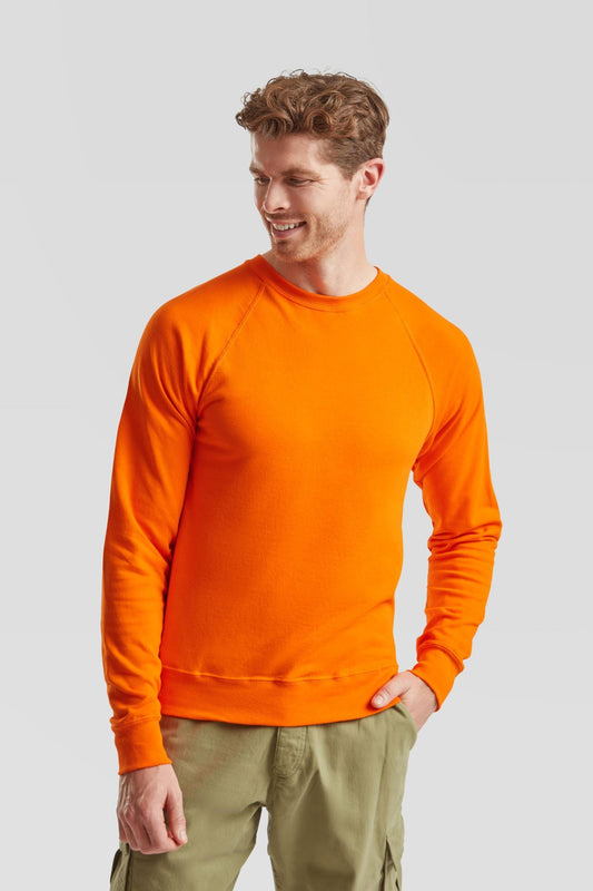 FotL Lightweight Raglan Sweat - Orange