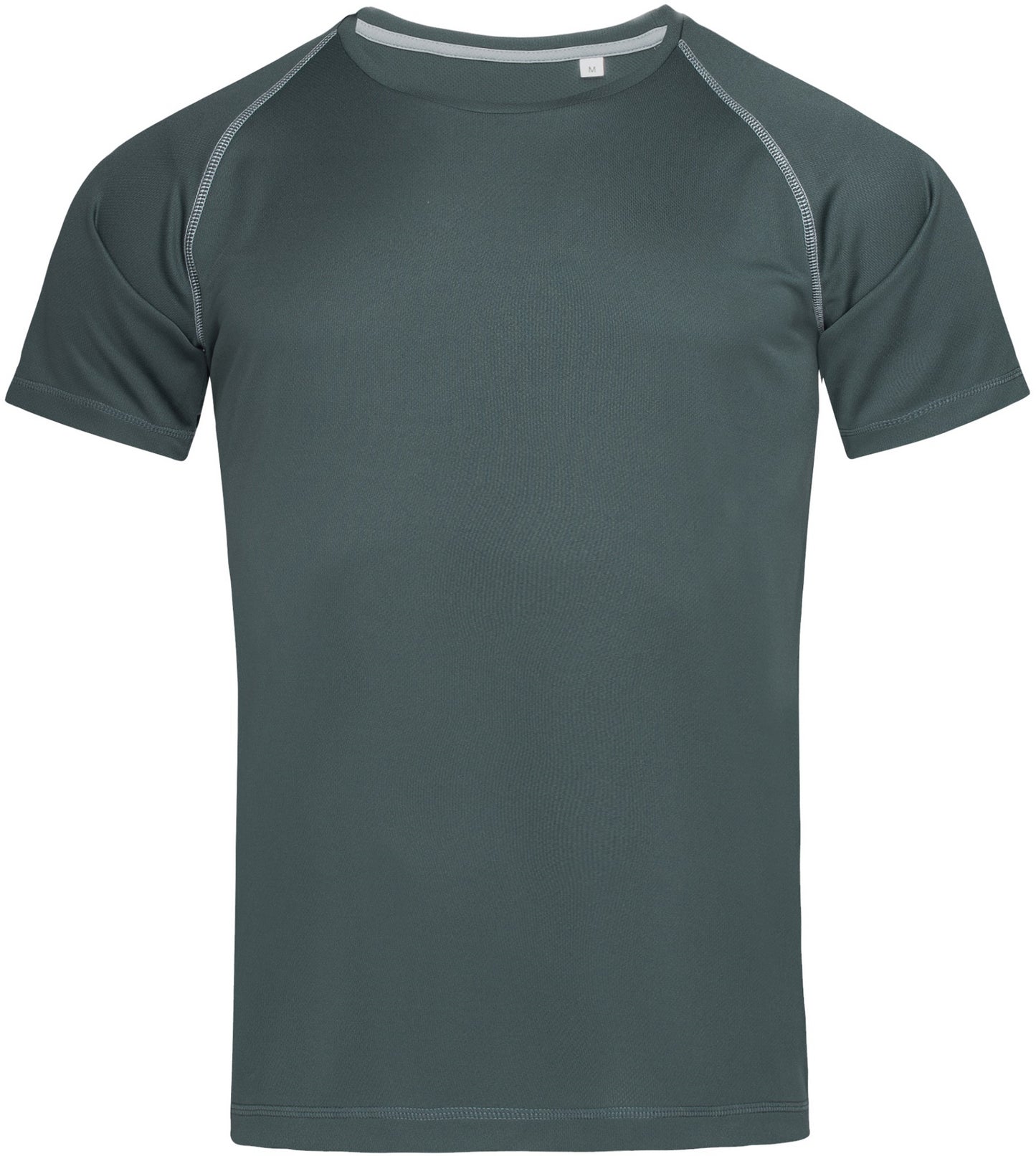 Stedman Active Sports Team Raglan T Mens - Granite Grey