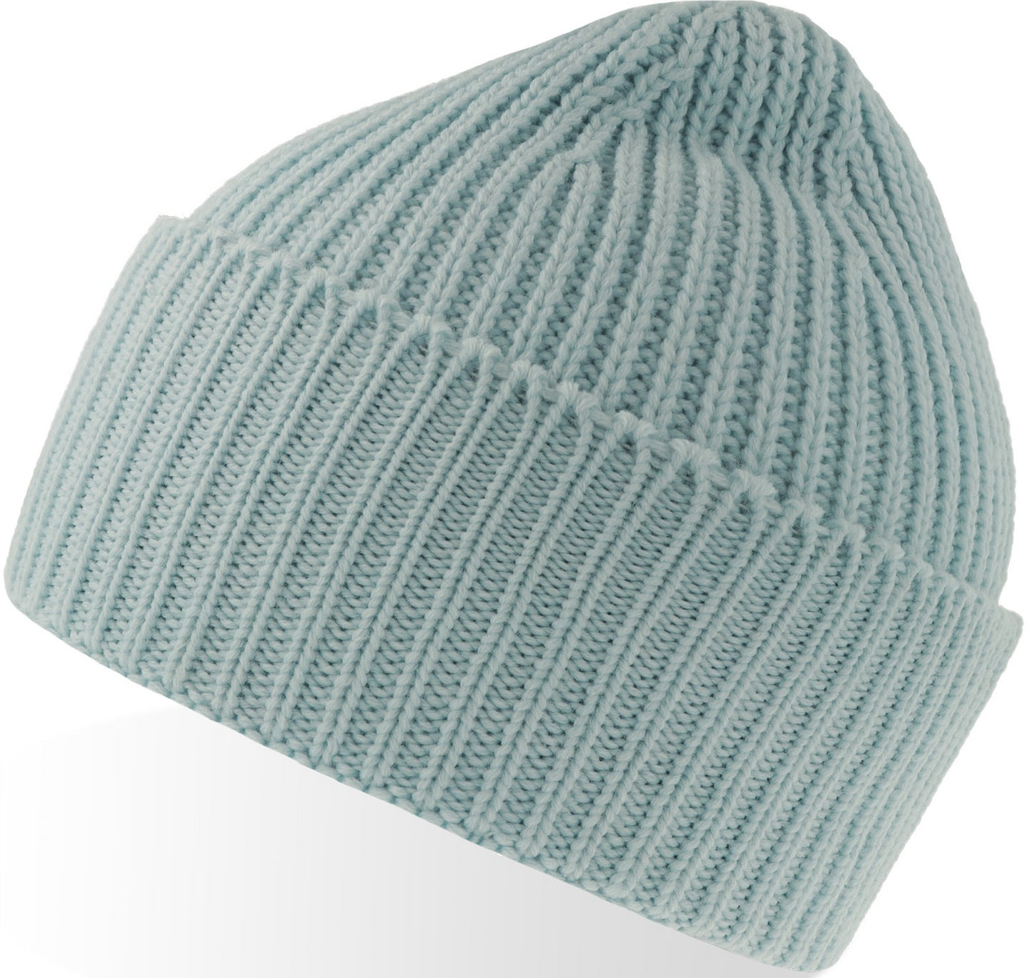 Atlantis Oak Polylana Chunky Cuffed Beanie - Light Blue