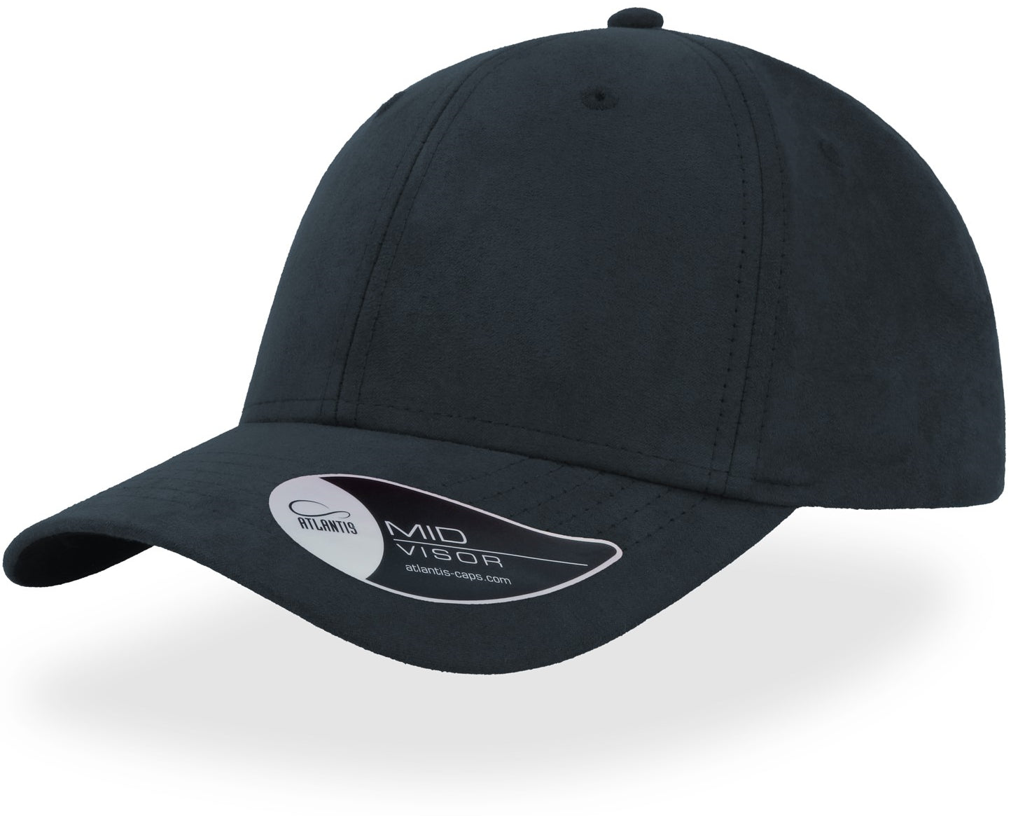 Atlantis Fam Sueded 6 Panel Cap - Navy