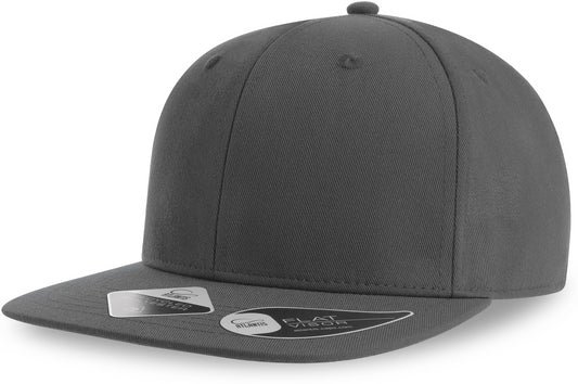 Atlantis James Six Panel Recycled Polyester Snapback - Dark Grey