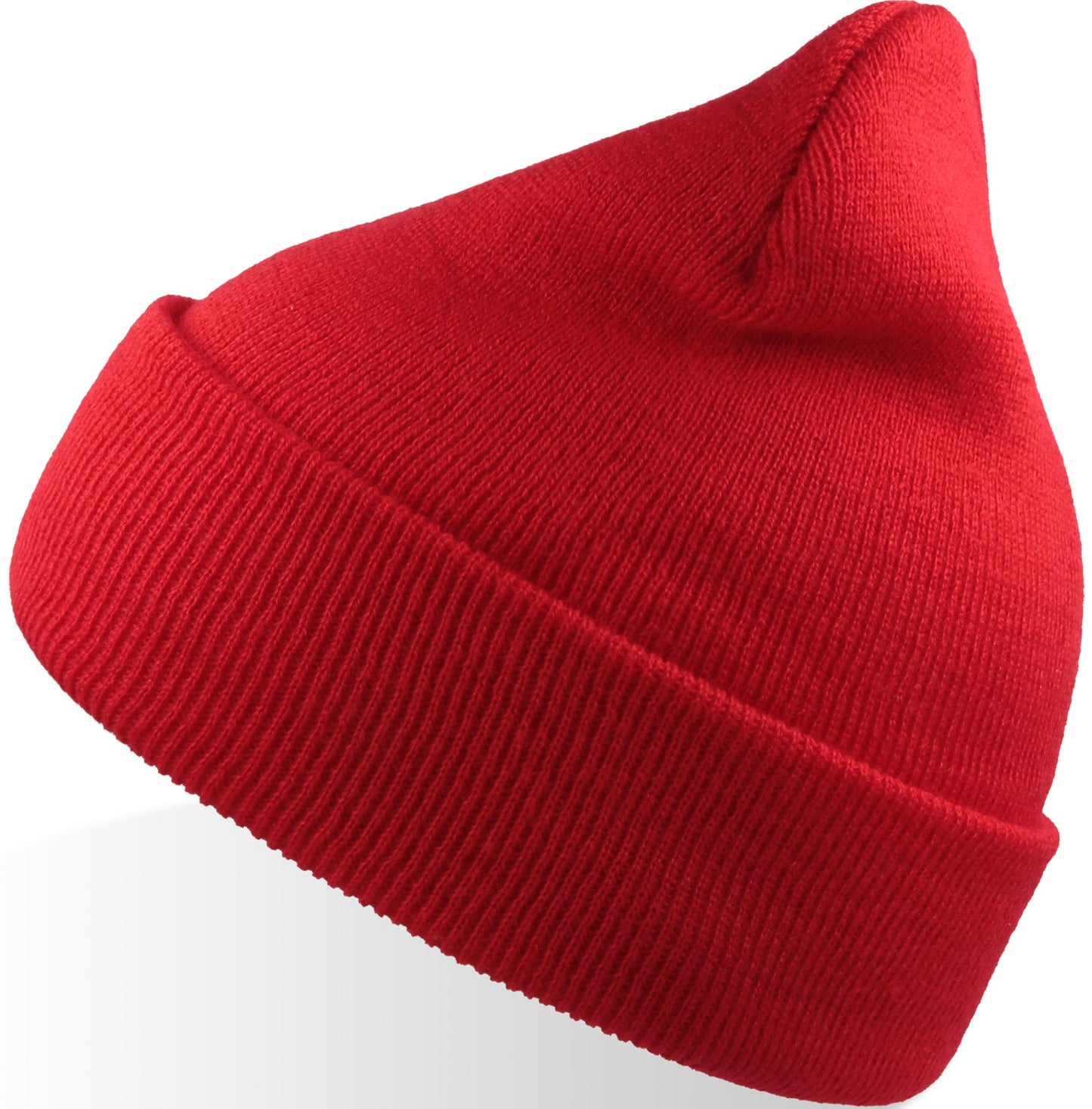 Atlantis Wind S Recycled Beanie Double Skin Cuffed - Red