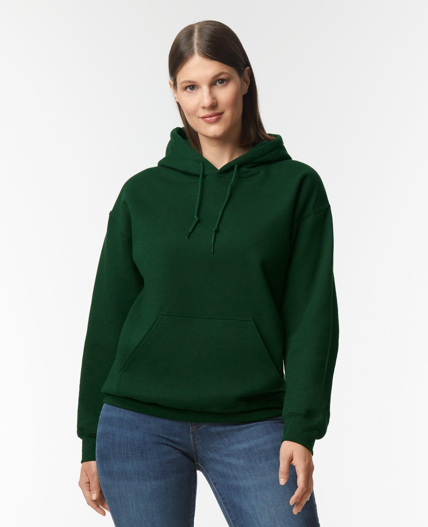 Gildan 50/50 Hood - Forest Green