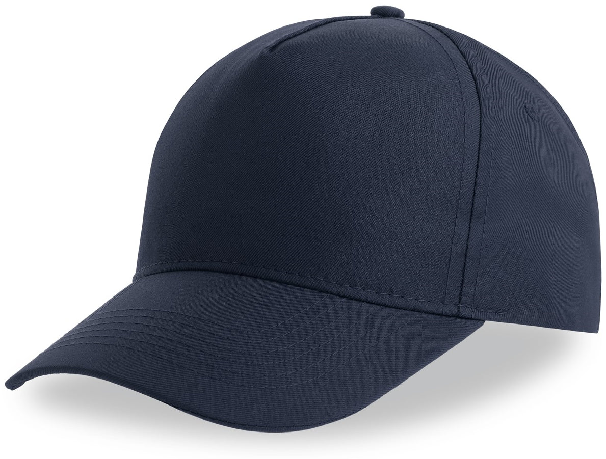 Atlantis Recy Five Recycled Polyester 5 Panel Cap - Navy