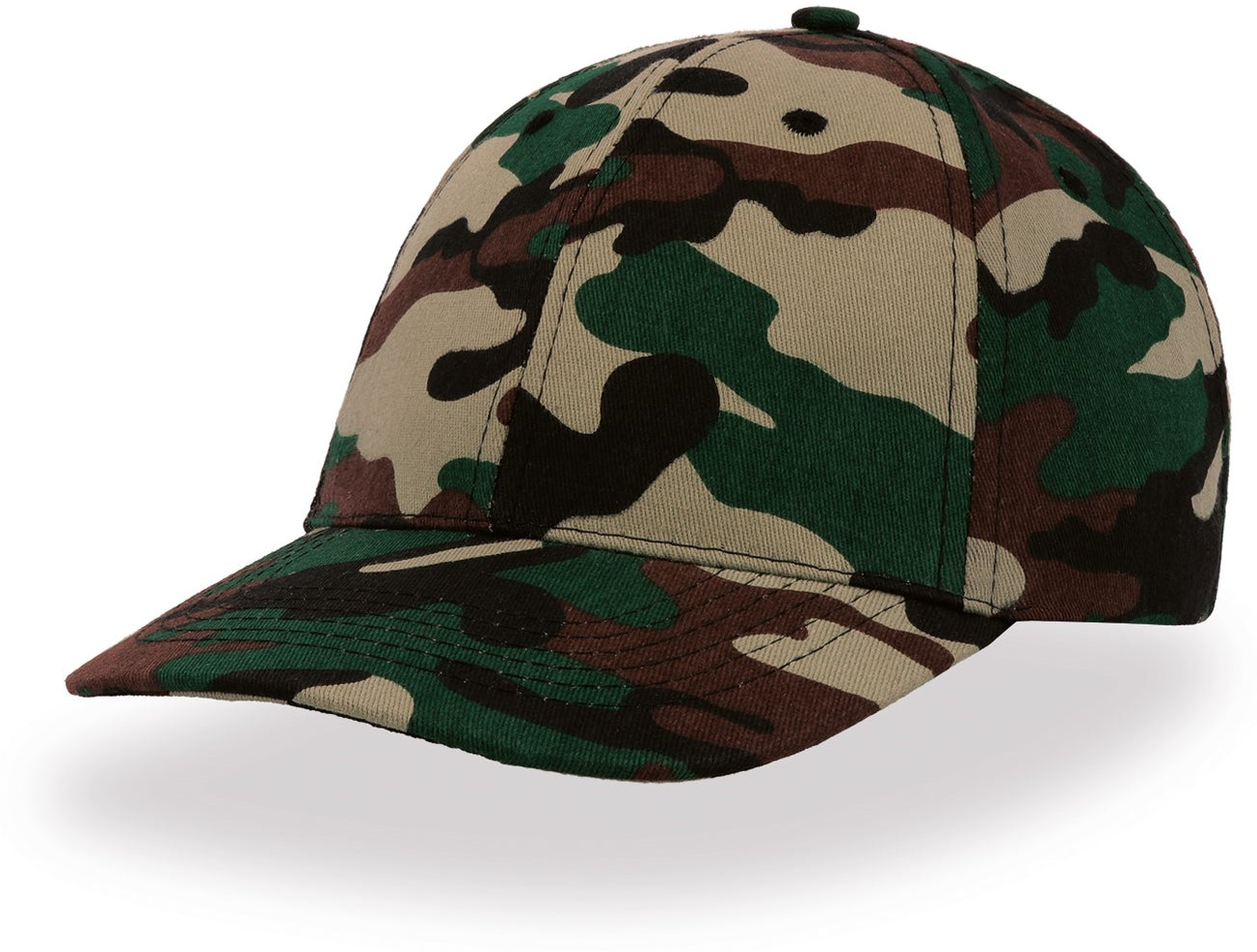 Atlantis Start Six 6 Panel Baseball Cap - Camouflage