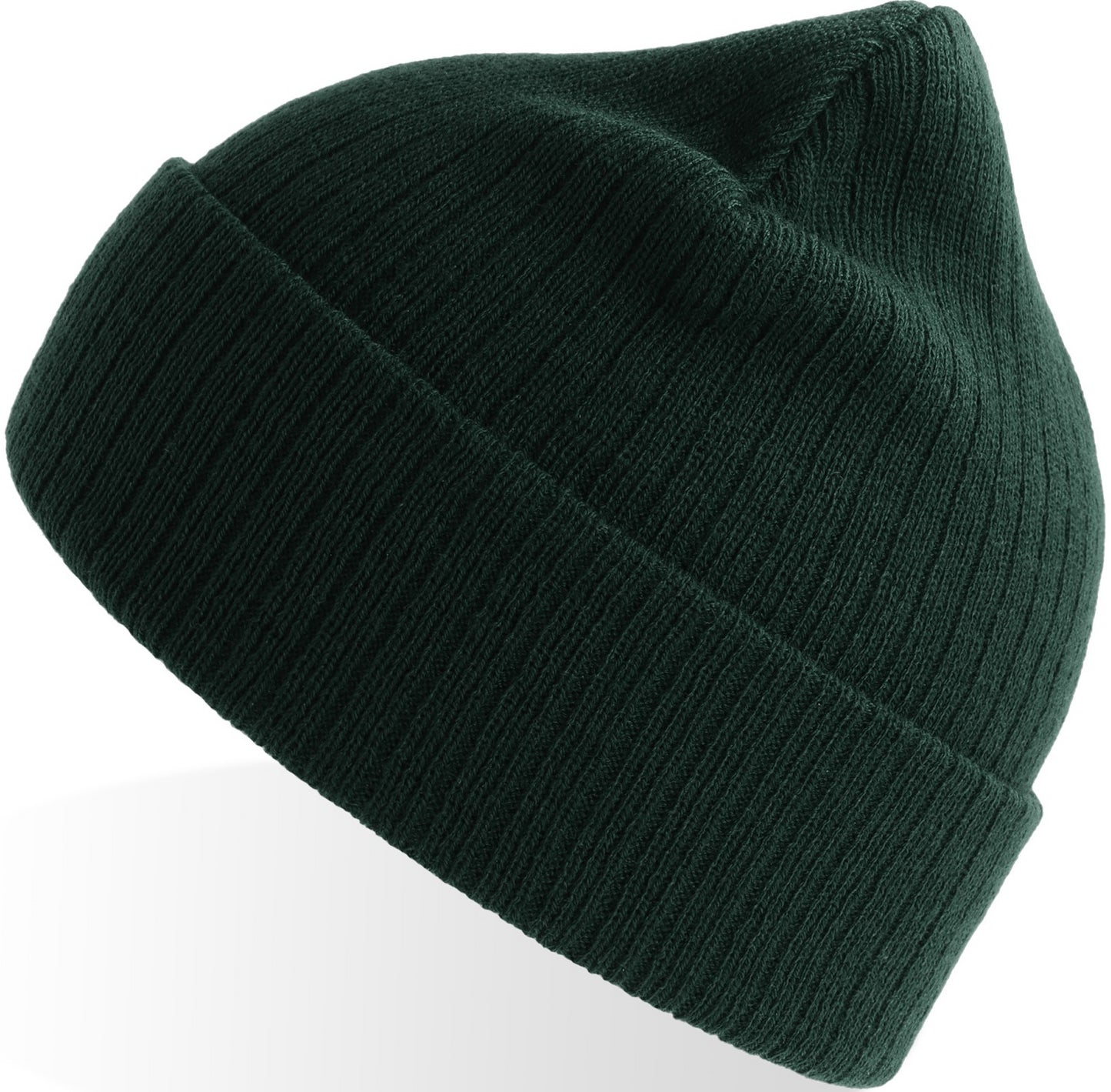 Atlantis Rio Recycled 3x1 Rib Cuffed Beanie - Bottle Green