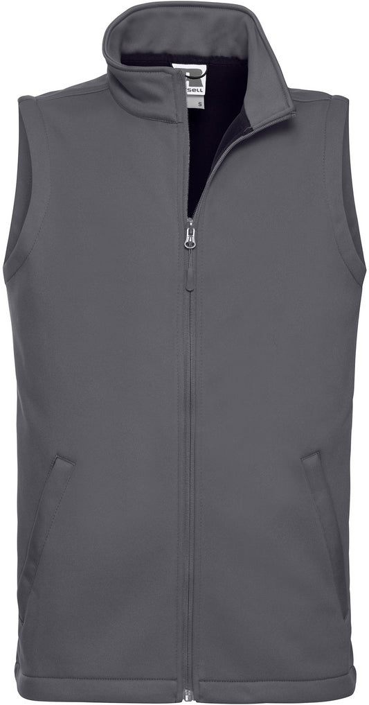Russell Smart Softshell Gilet Mens - Convoy Grey