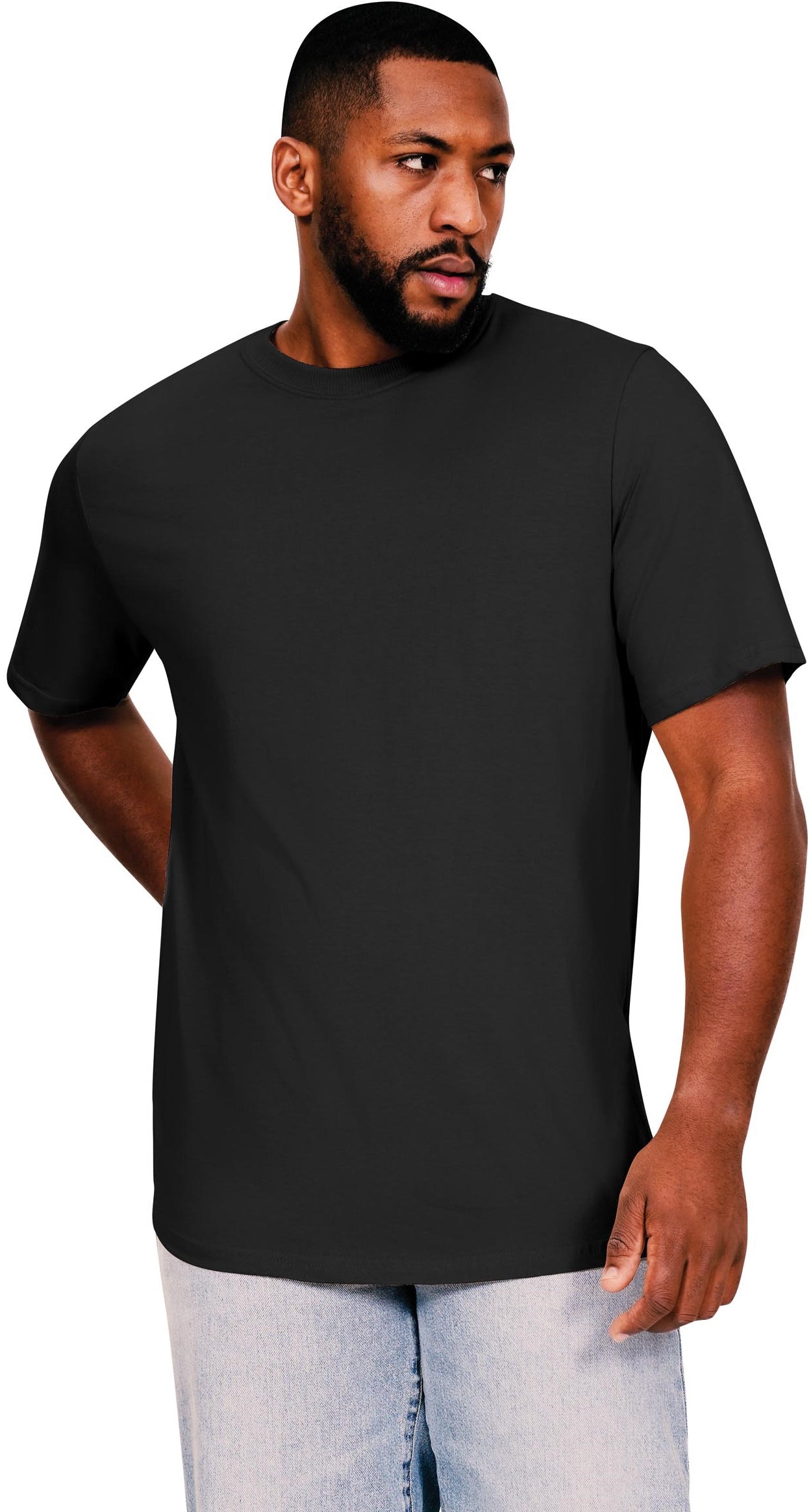 Casual Ringspun Core 150 Tall T - Black