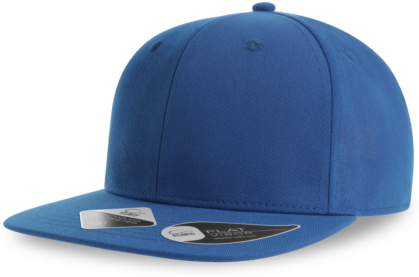 Atlantis James Six Panel Recycled Polyester Snapback - Royal