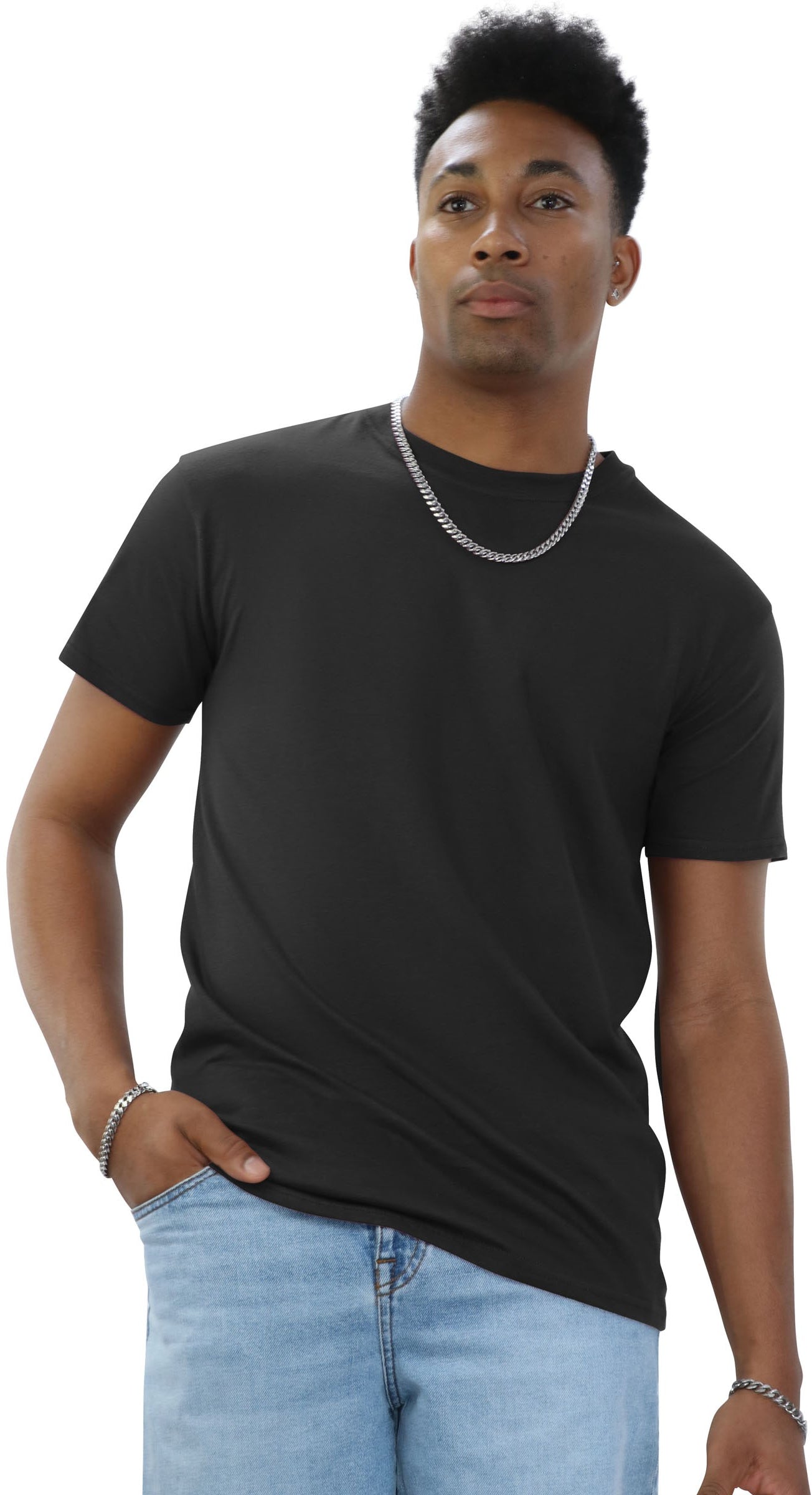 Casual Ringspun Organic Classic T 150 - Black