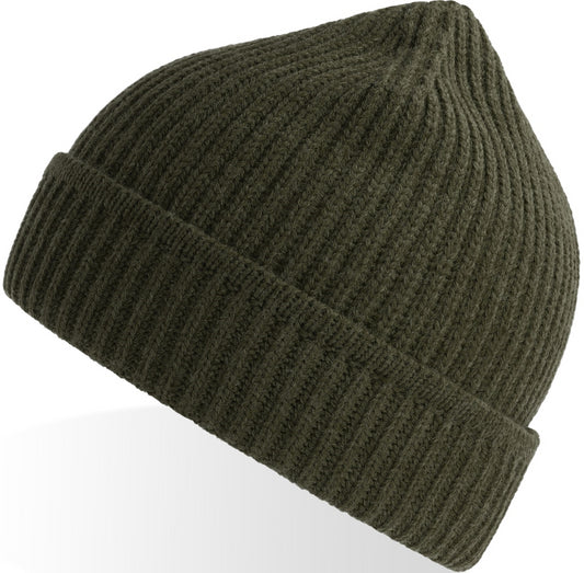 Atlantis Maple Polylana Heavy Guage Beanie - Olive