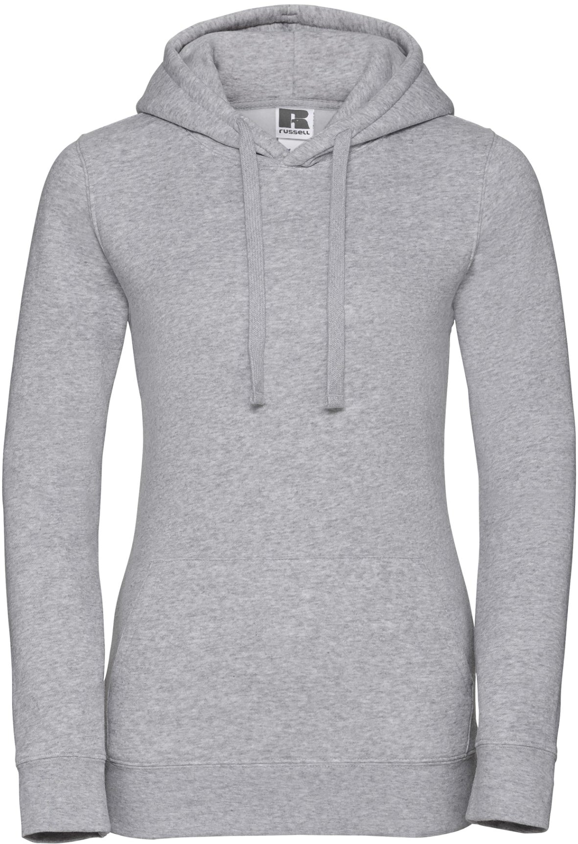 Russell Authentic Hooded Sweat Ladies - Light Oxford