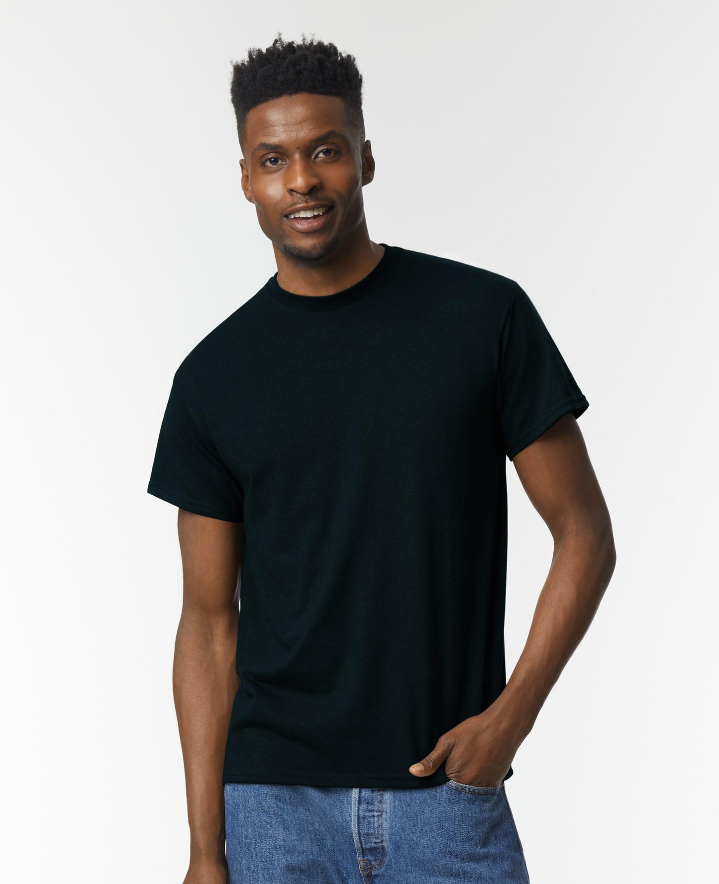 Gildan Heavy PolyCotton T - Black