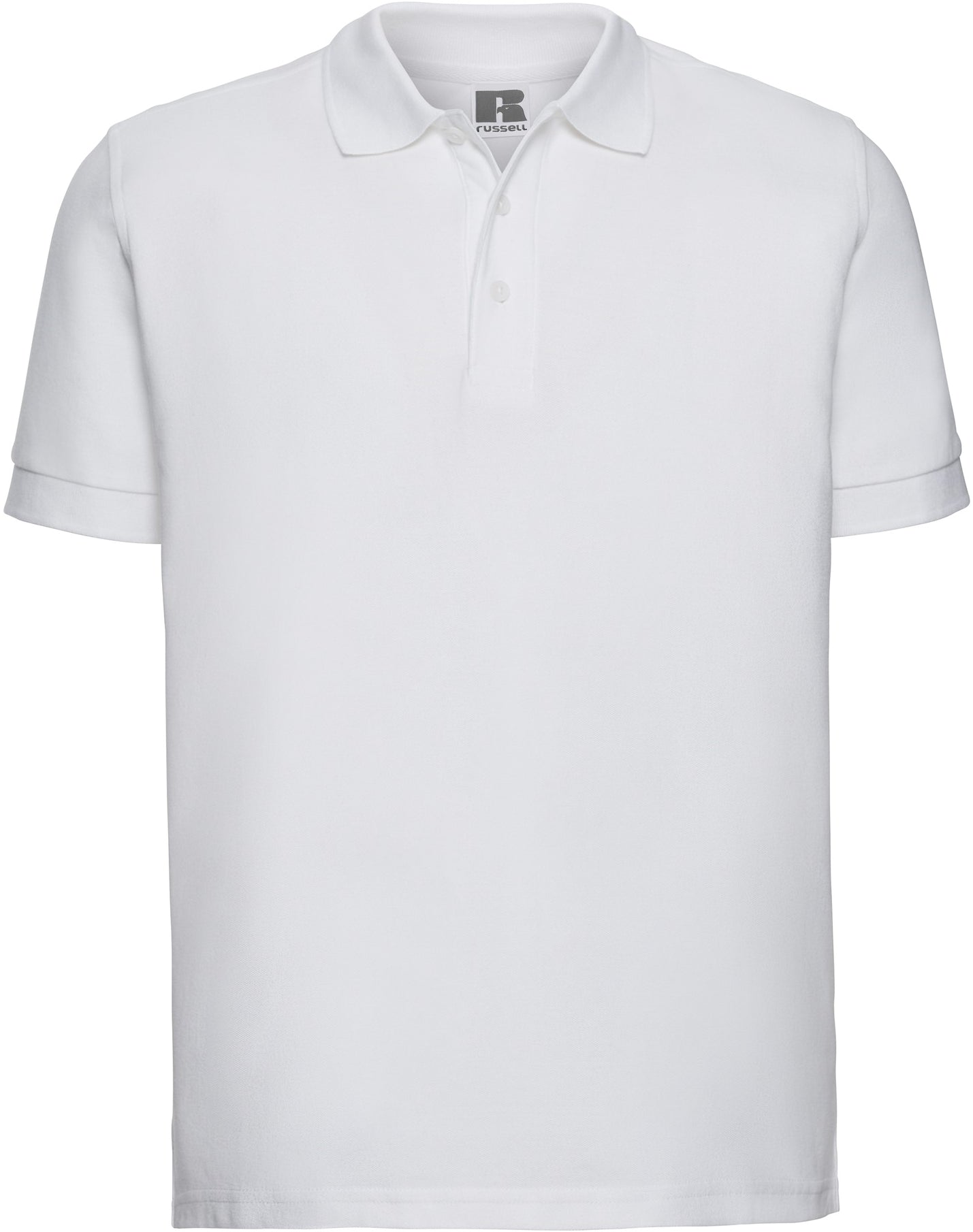 Russell Ultimate Cotton Polo - White