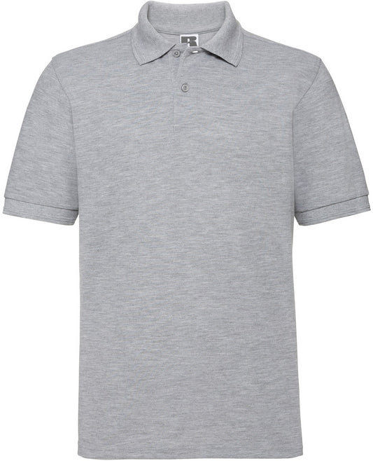 Russell Hardwearing Polycotton Polo Mens - Light Oxford