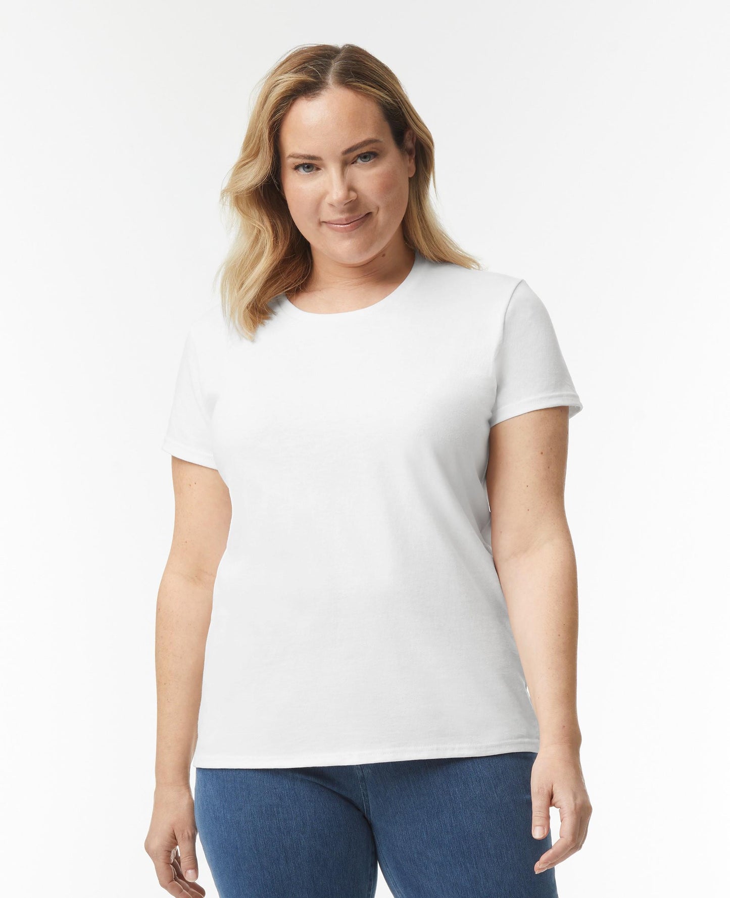 Gildan Heavy T Ladies - White