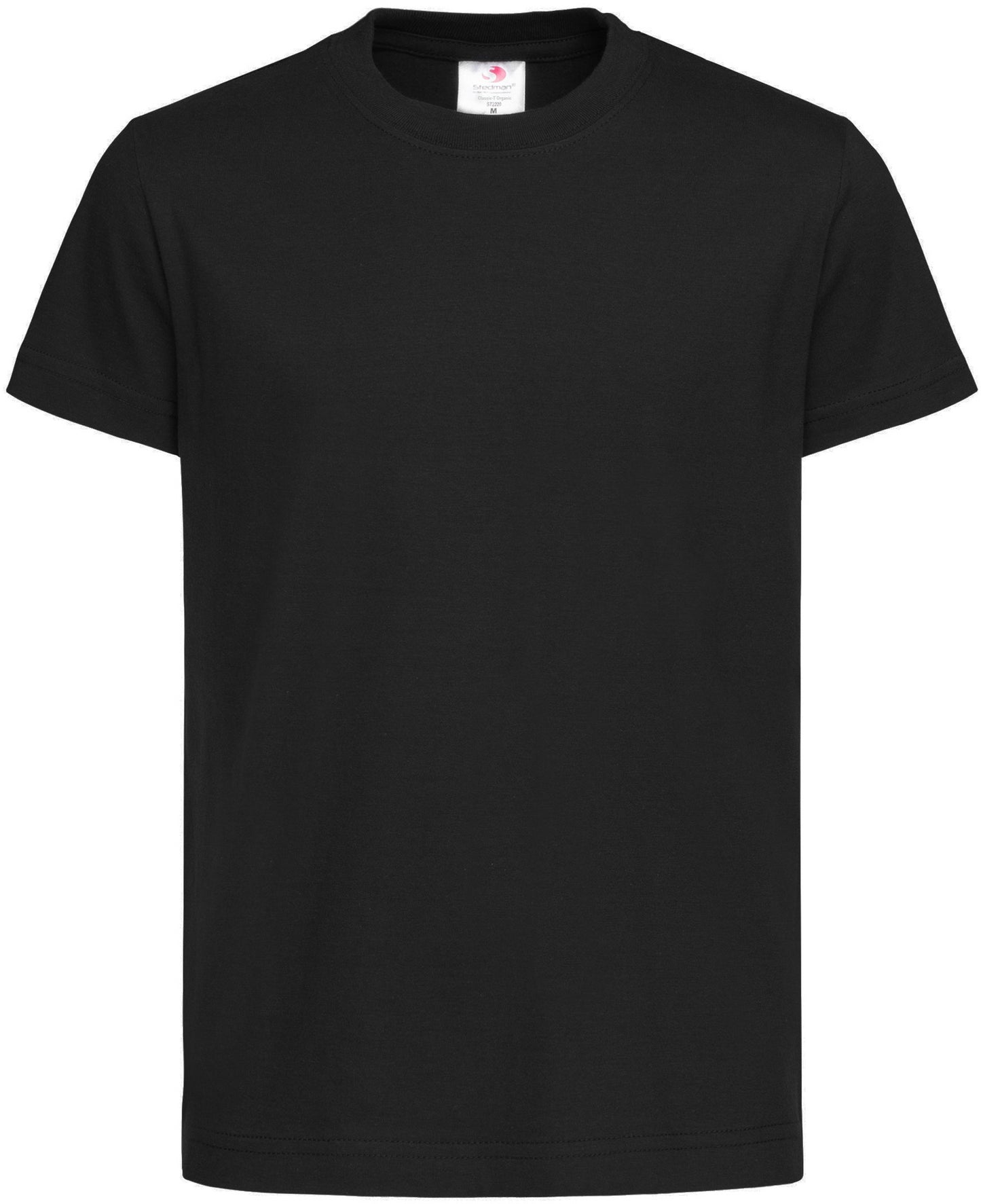 Stedman Classic Organic Youths T - Black Opal