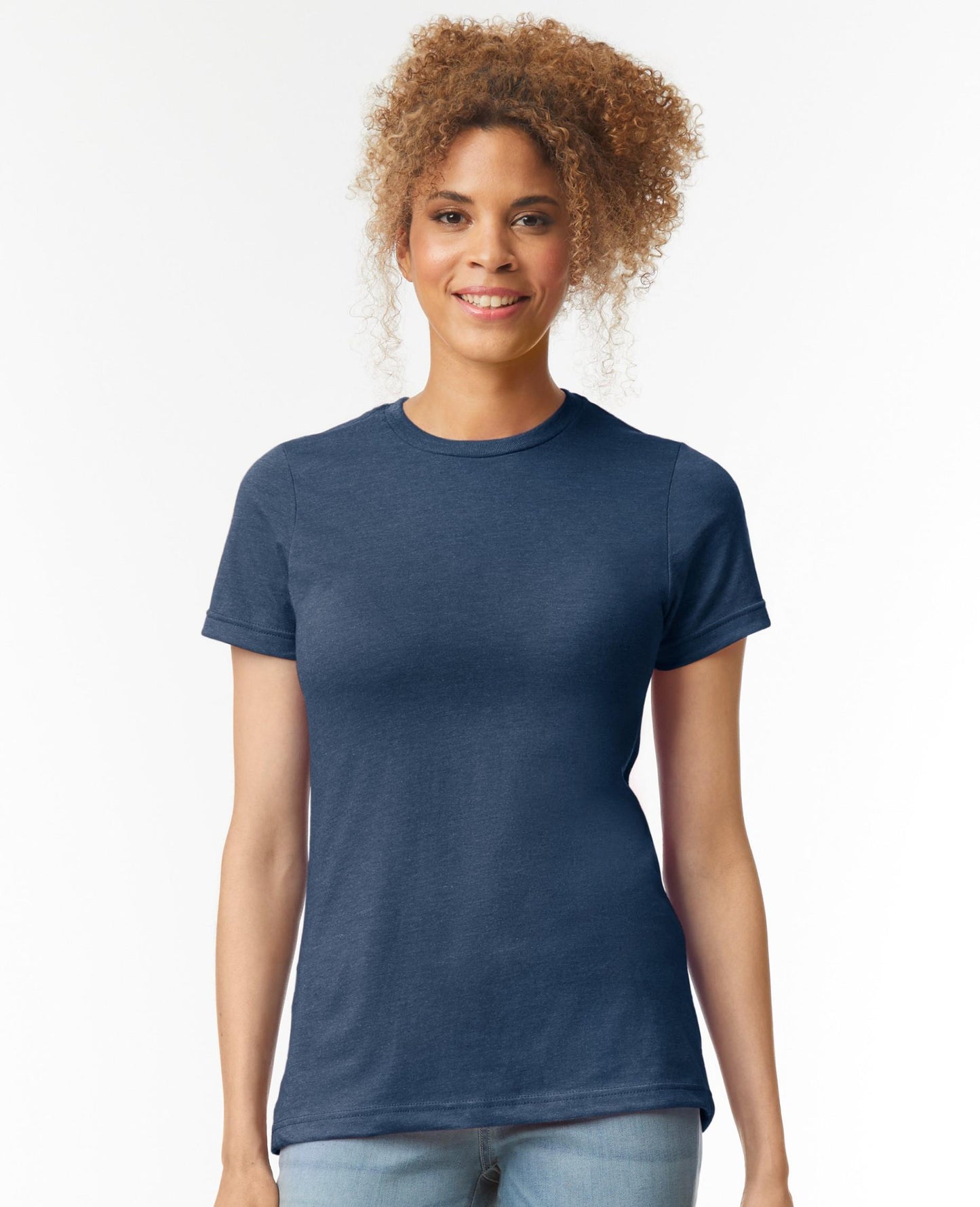Gildan Softstyle CVC T - Navy Mist