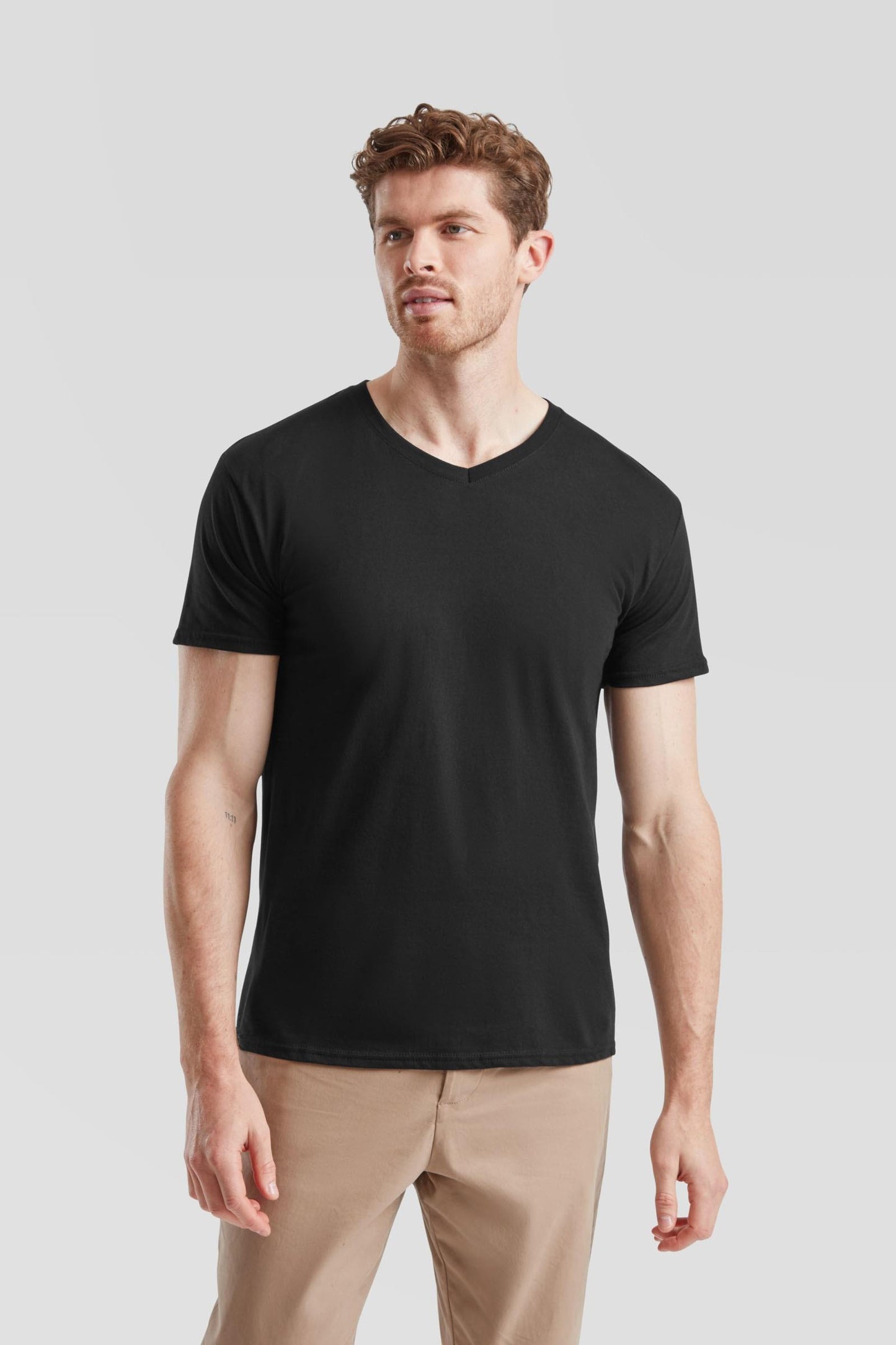 FotL Iconic 150 V Neck T Mens - Black