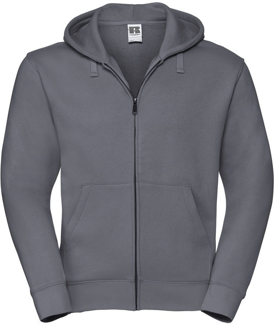 Russell Authentic Zip Hood Mens - Convoy Grey