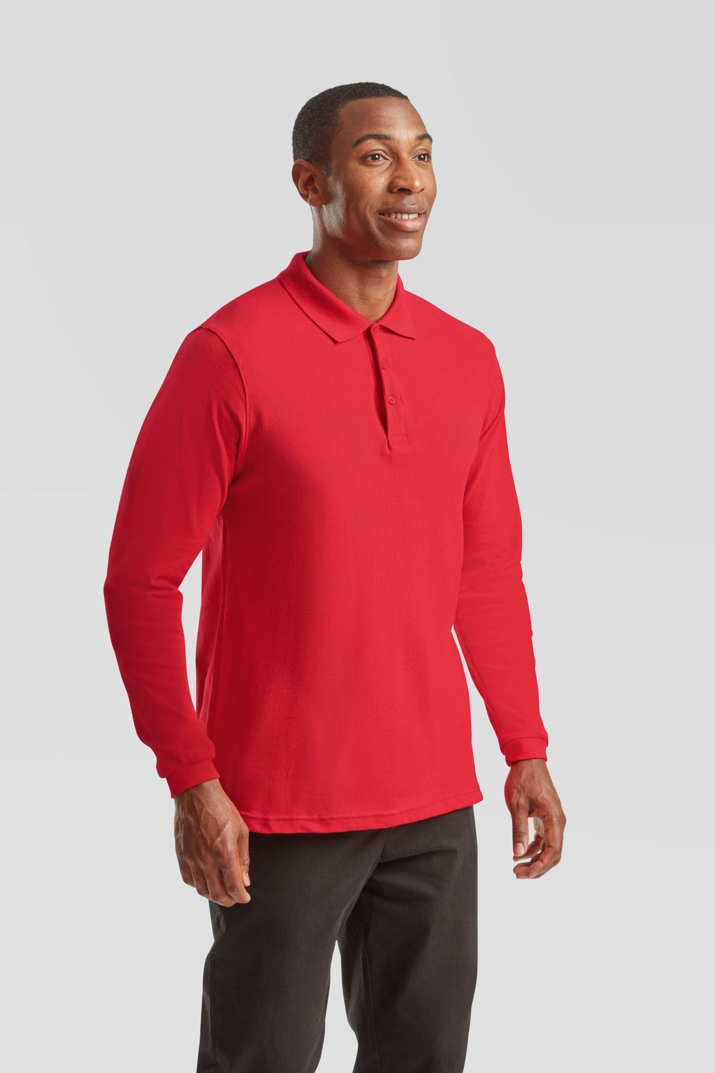 FotL Premium Polo L/S - Red