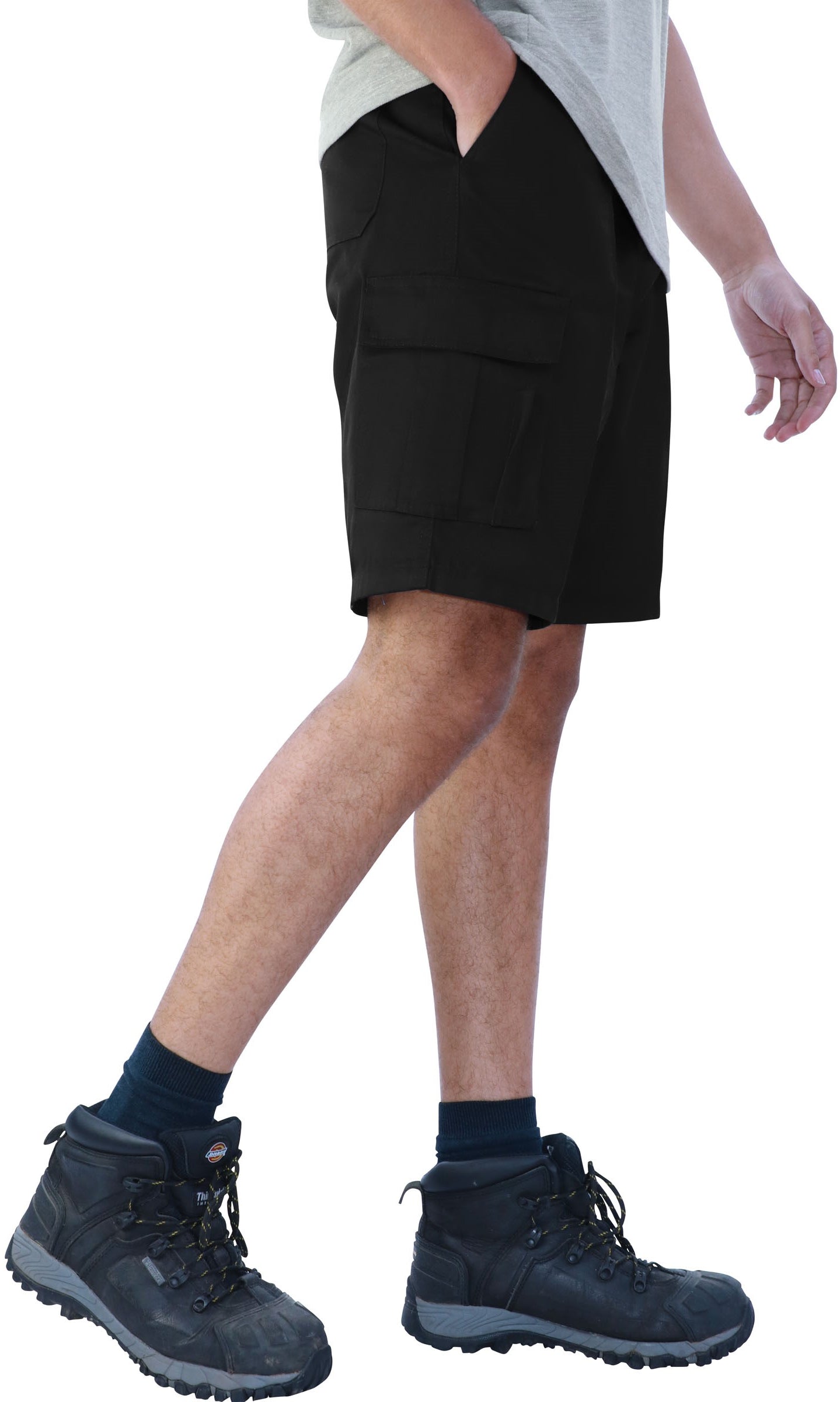 AA Workwear Cargo Shorts - Black