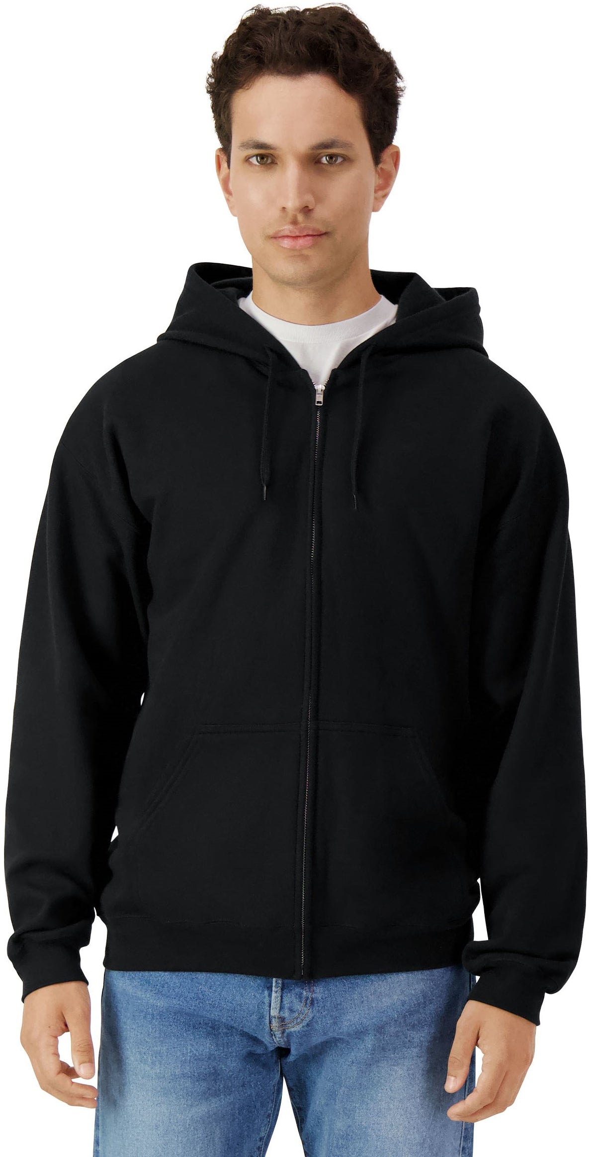 Gildan Softsyle Midweight Zip Hood Adult - Black