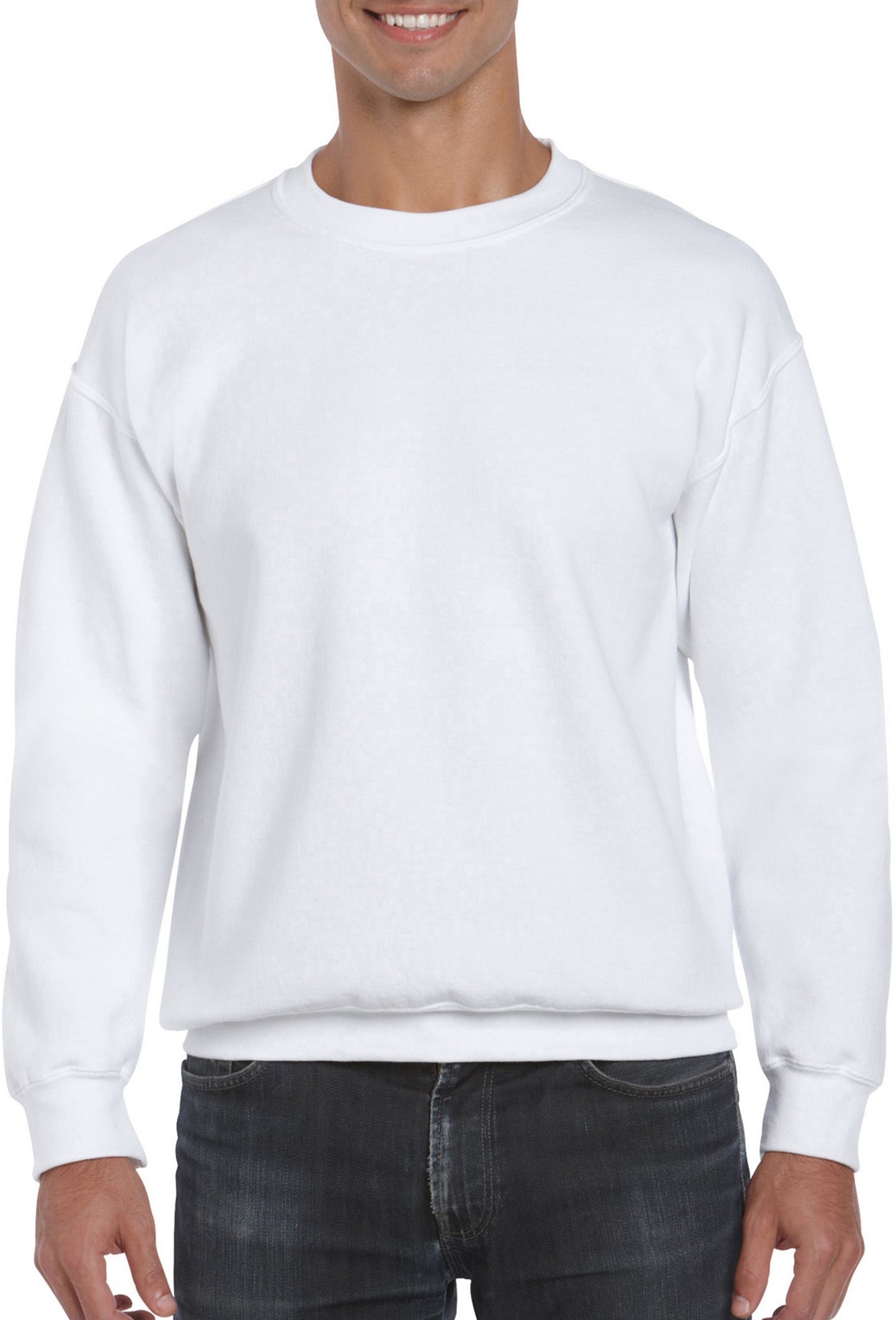 Gildan 50/50 Sweat - White