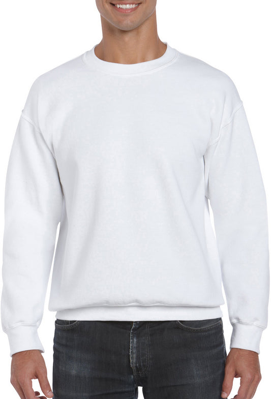 Gildan 50/50 Sweat - White